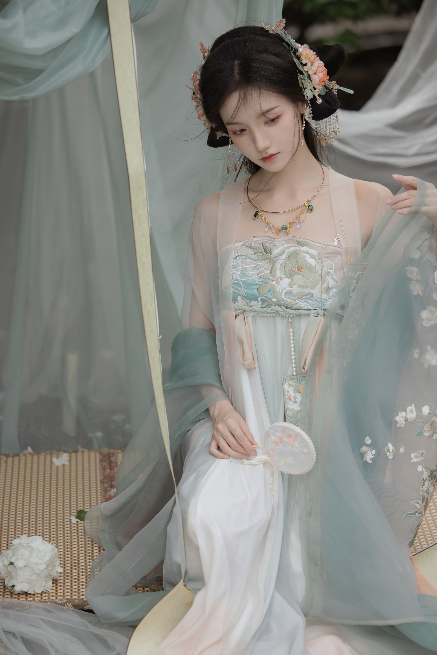 抱走柒柒 – 《看尽长安花》[15P]