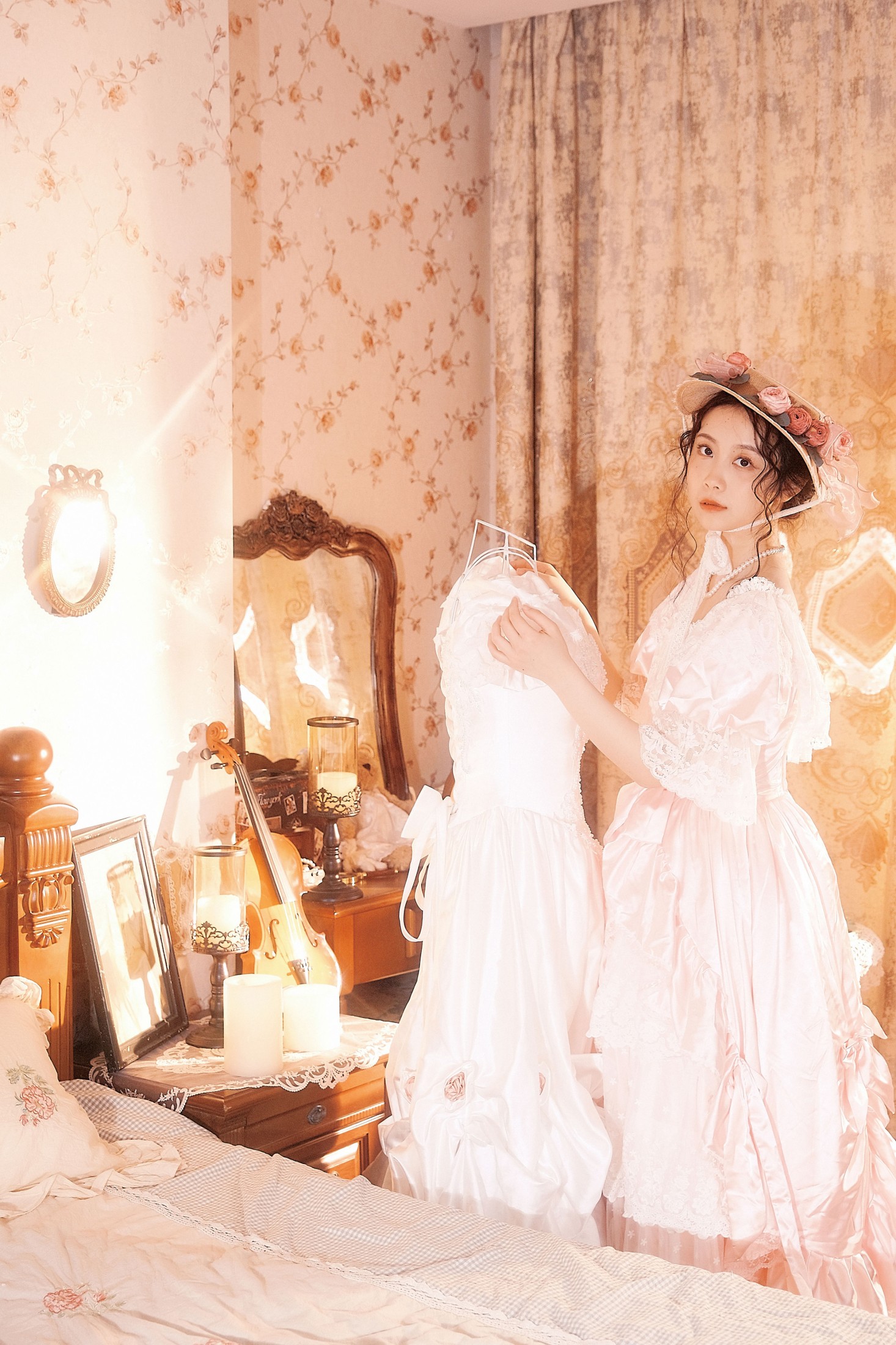 姜姜 – 《绽放在旧时光里》[19P]