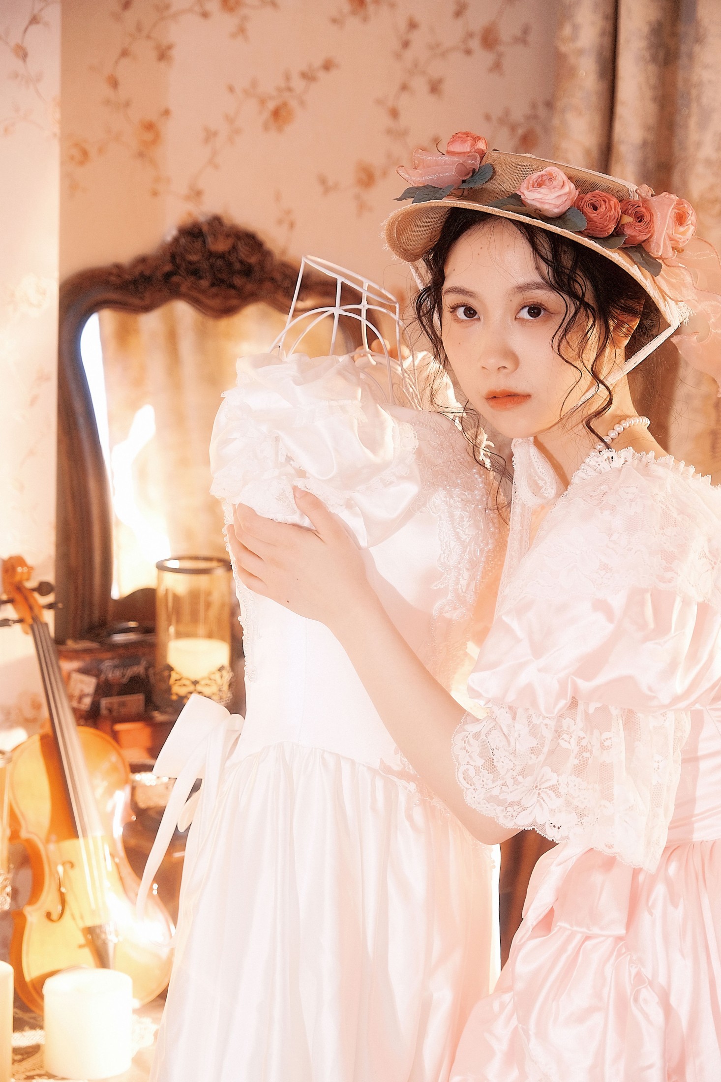 姜姜 – 《绽放在旧时光里》[19P]