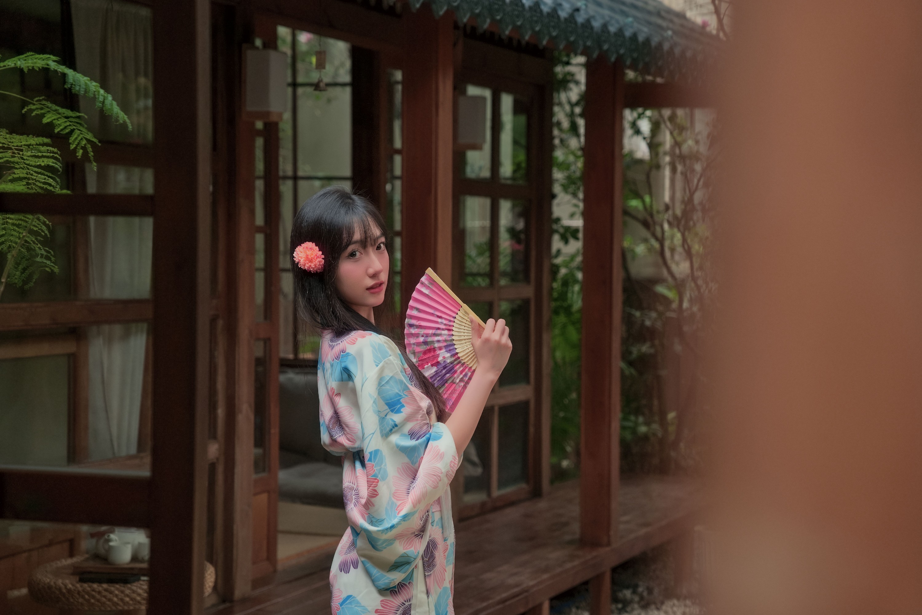 KK – 《和服少女的日系松弛感瞬间》[27P]