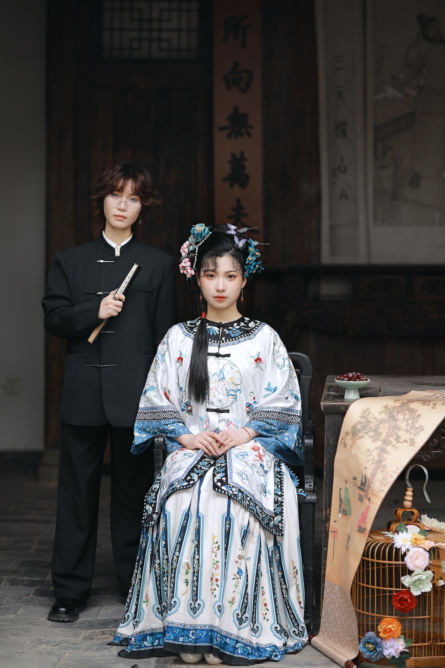 阿冥 黎殇 – 《清汉女与留洋少爷》[16P]