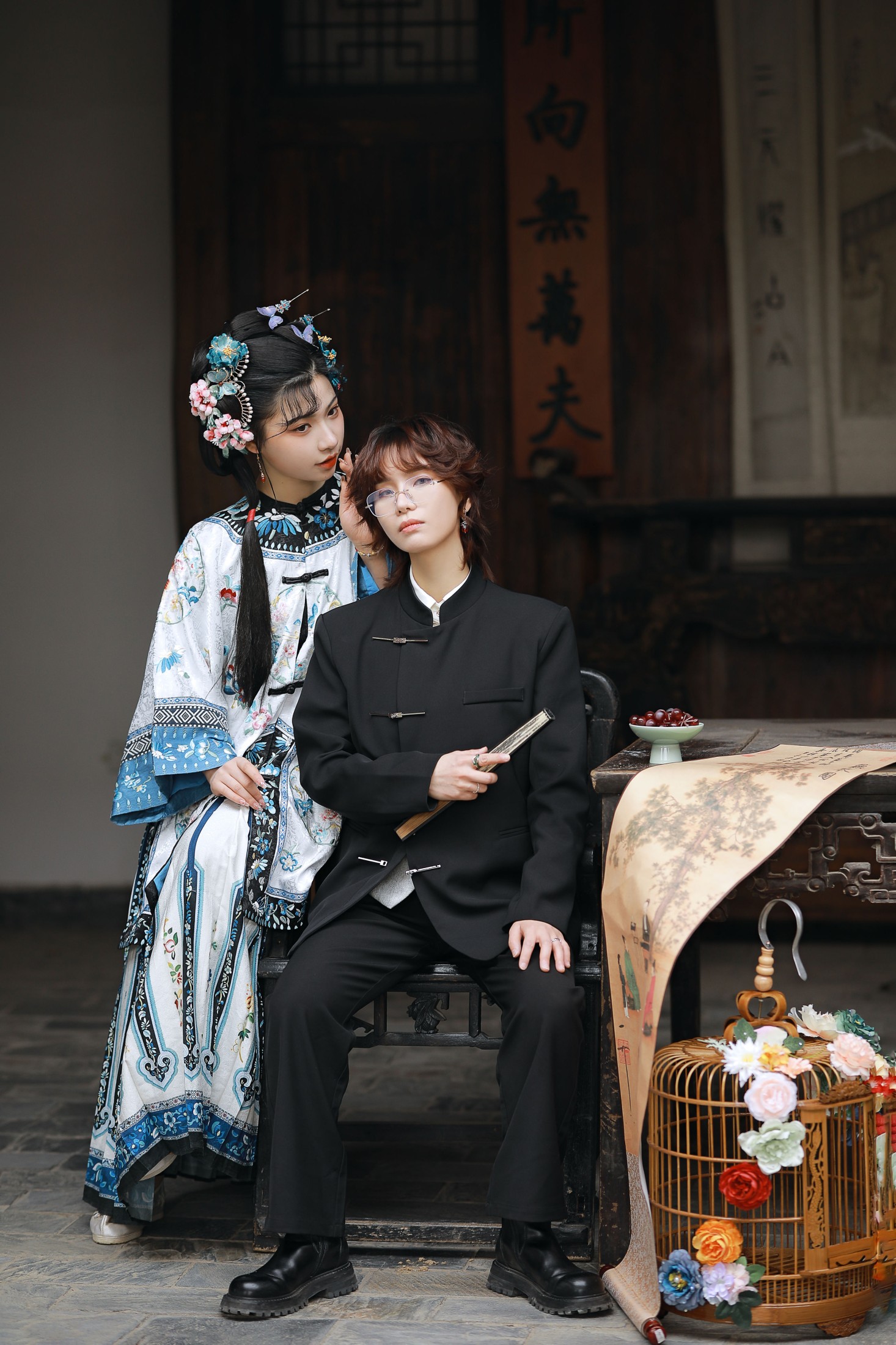 阿冥 黎殇 – 《清汉女与留洋少爷》[16P]