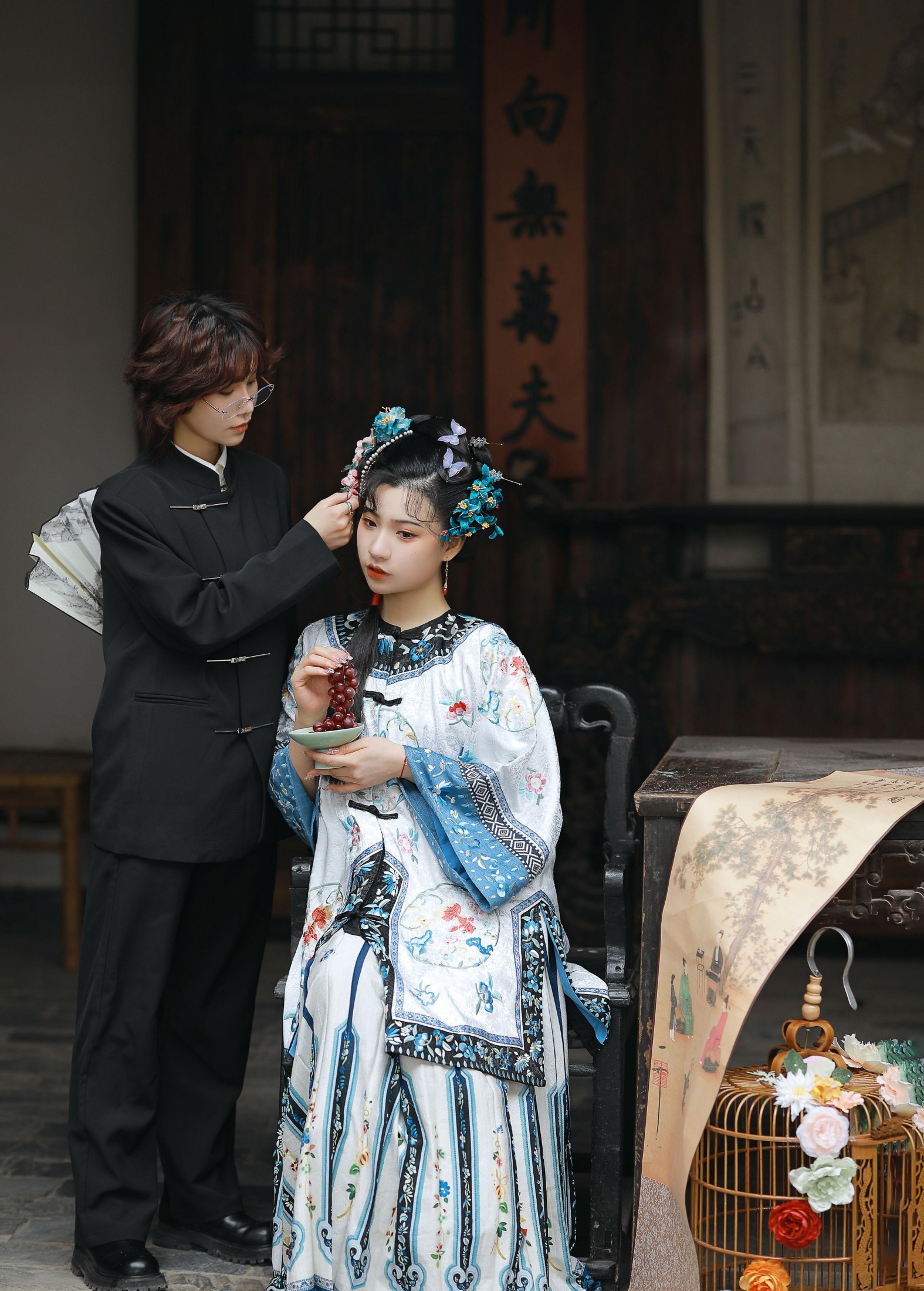 阿冥 黎殇 – 《清汉女与留洋少爷》[16P]