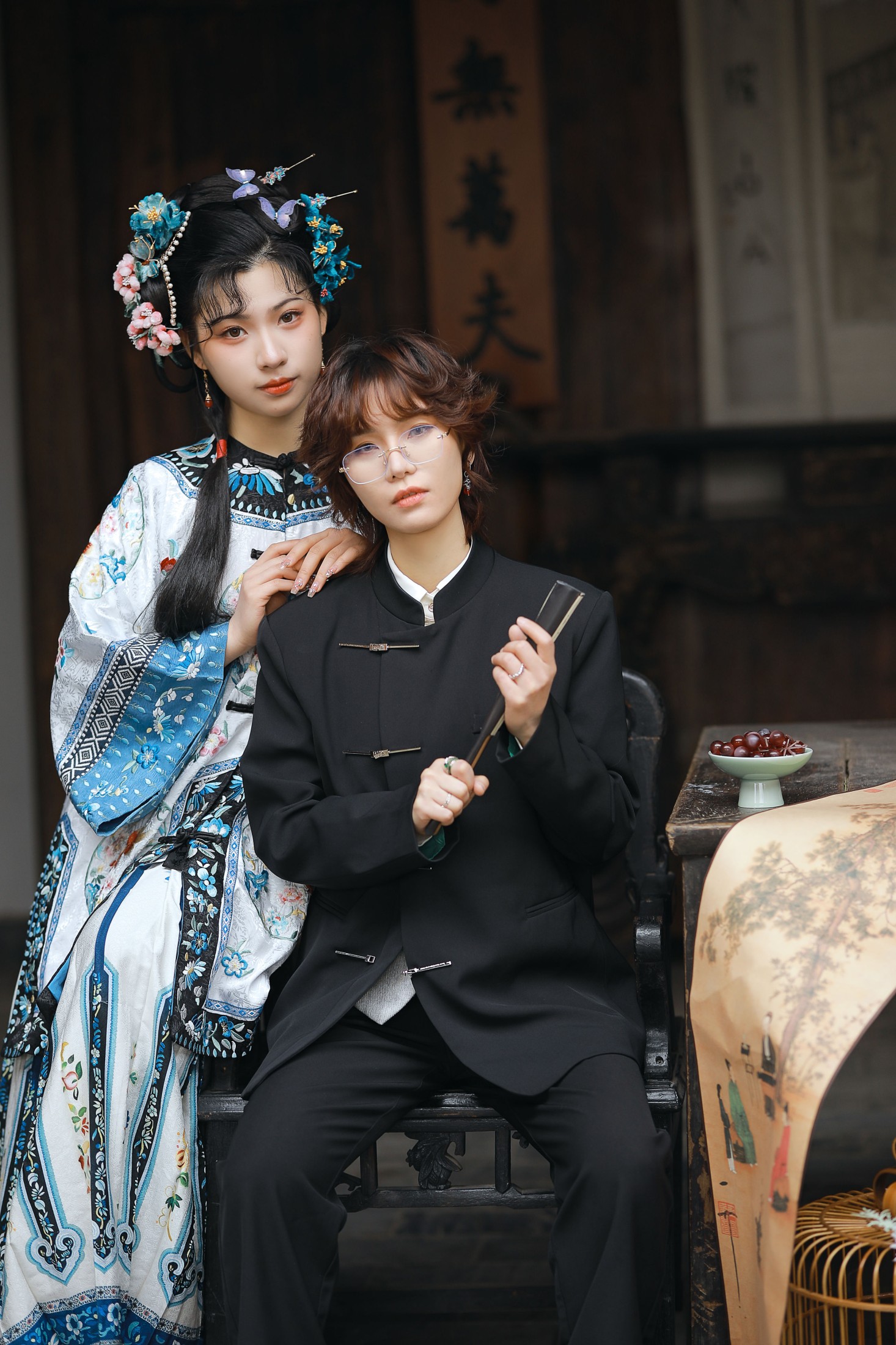 阿冥 黎殇 – 《清汉女与留洋少爷》[16P]