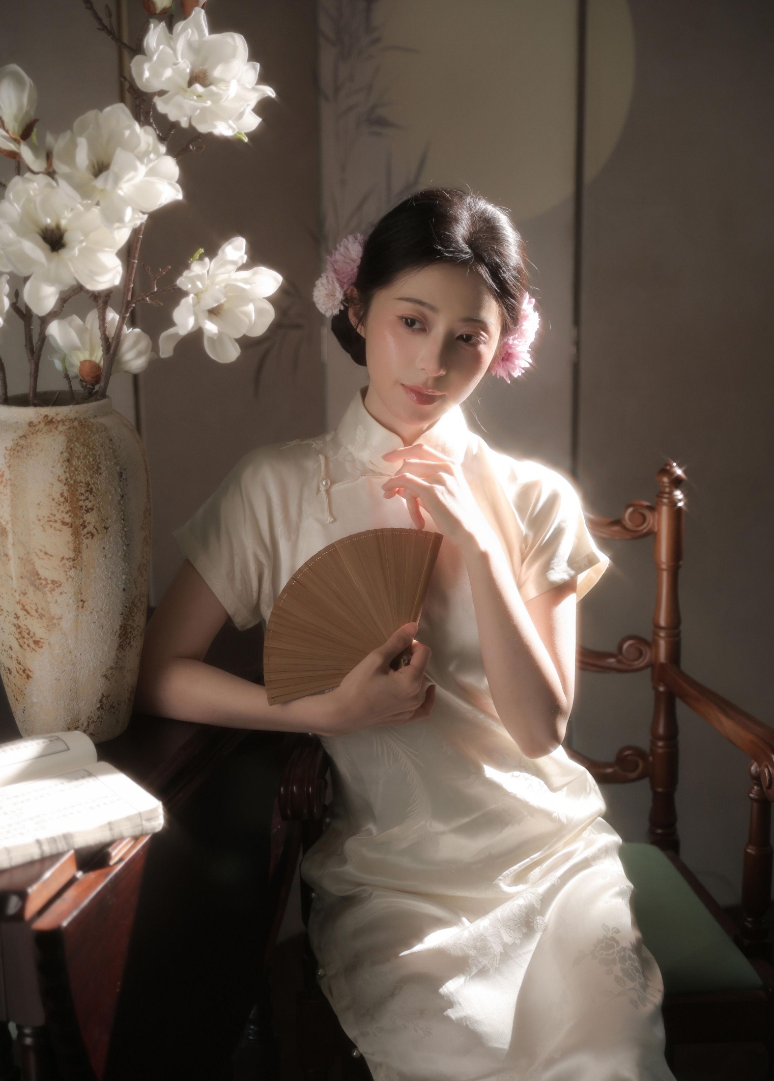 粉面姑娘 – 《玉兰花开》[13P]