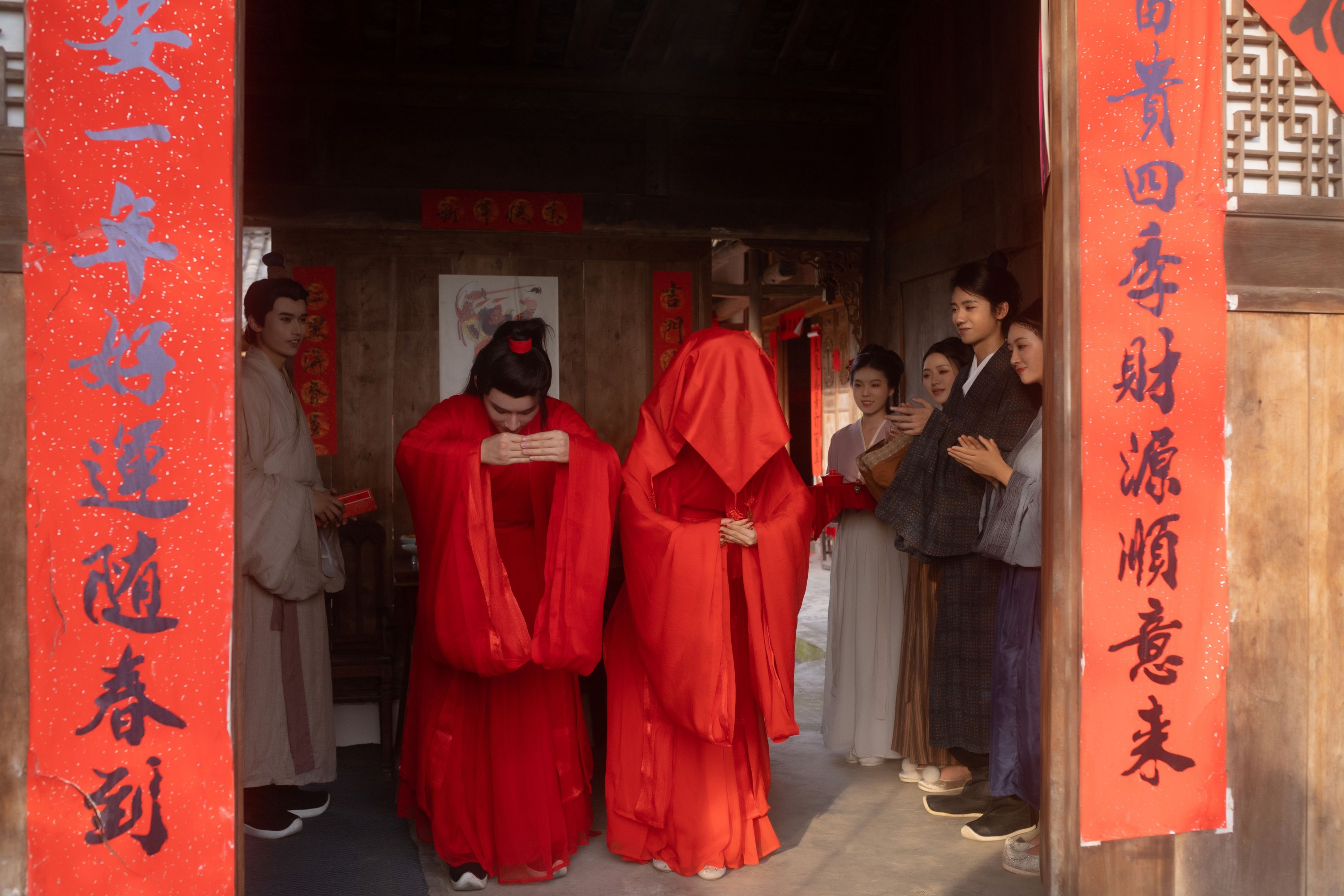 三町目的时生 姌Rr 汉服爷爷云中鹤 樱桃不甜 – 《成亲》[14P]