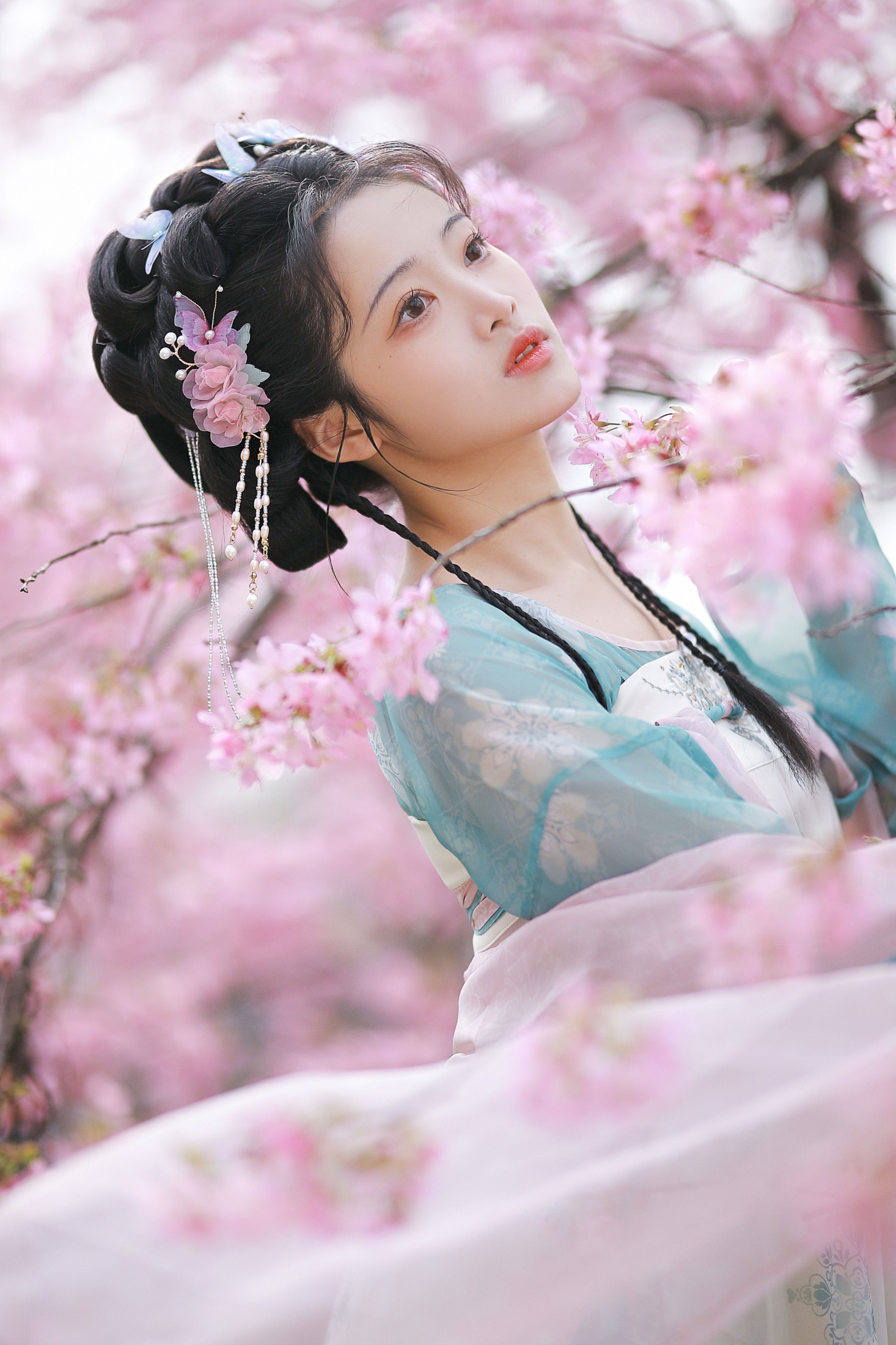 绵绵思远道 – 《樱花少女》[15P]