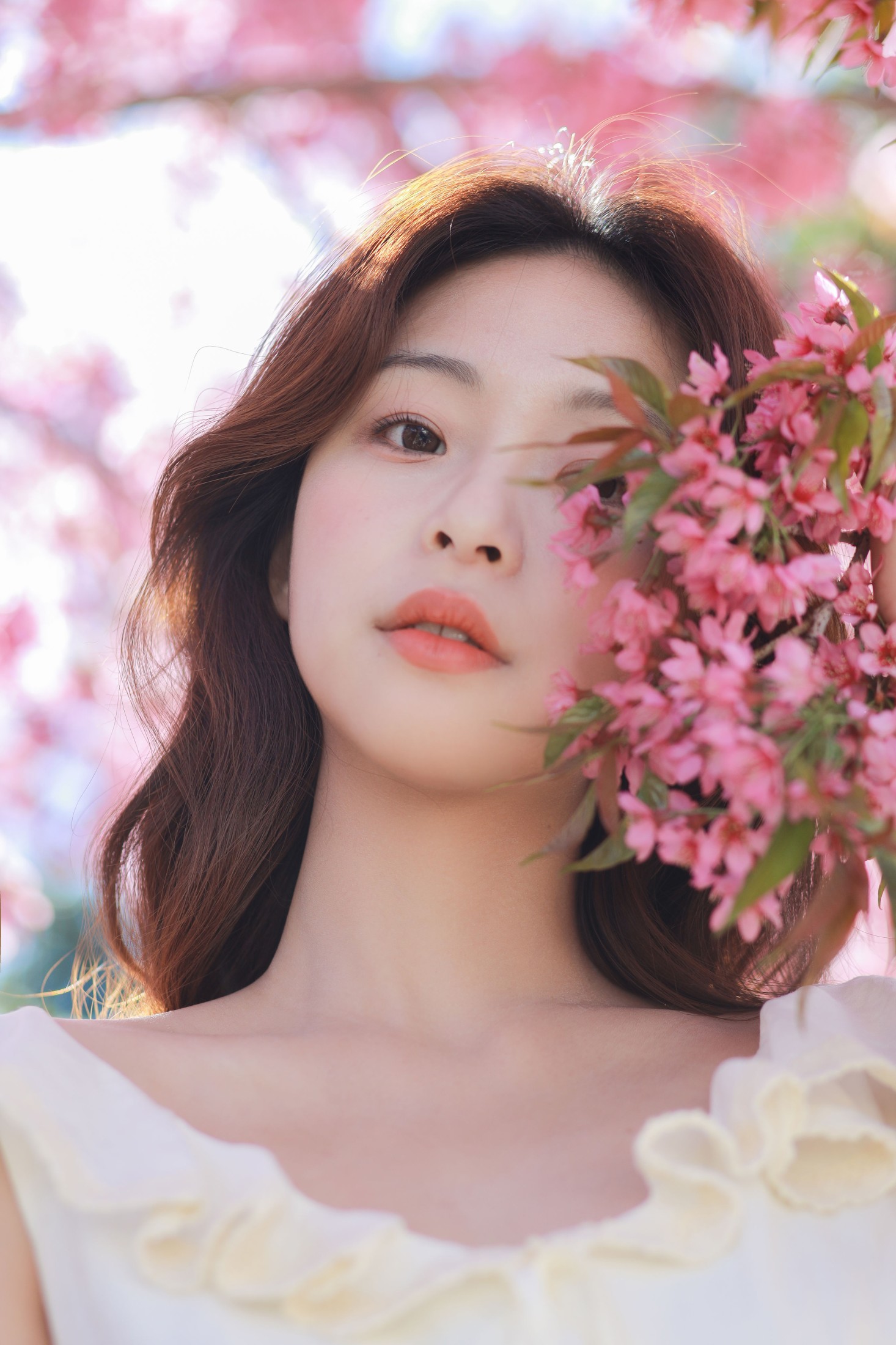 chickkii_ – 《樱花树下的少女》[22P]