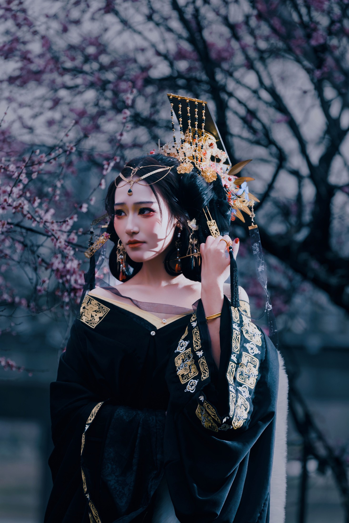 小洪 – 《玄樱赋・暗黑女帝》[45P]