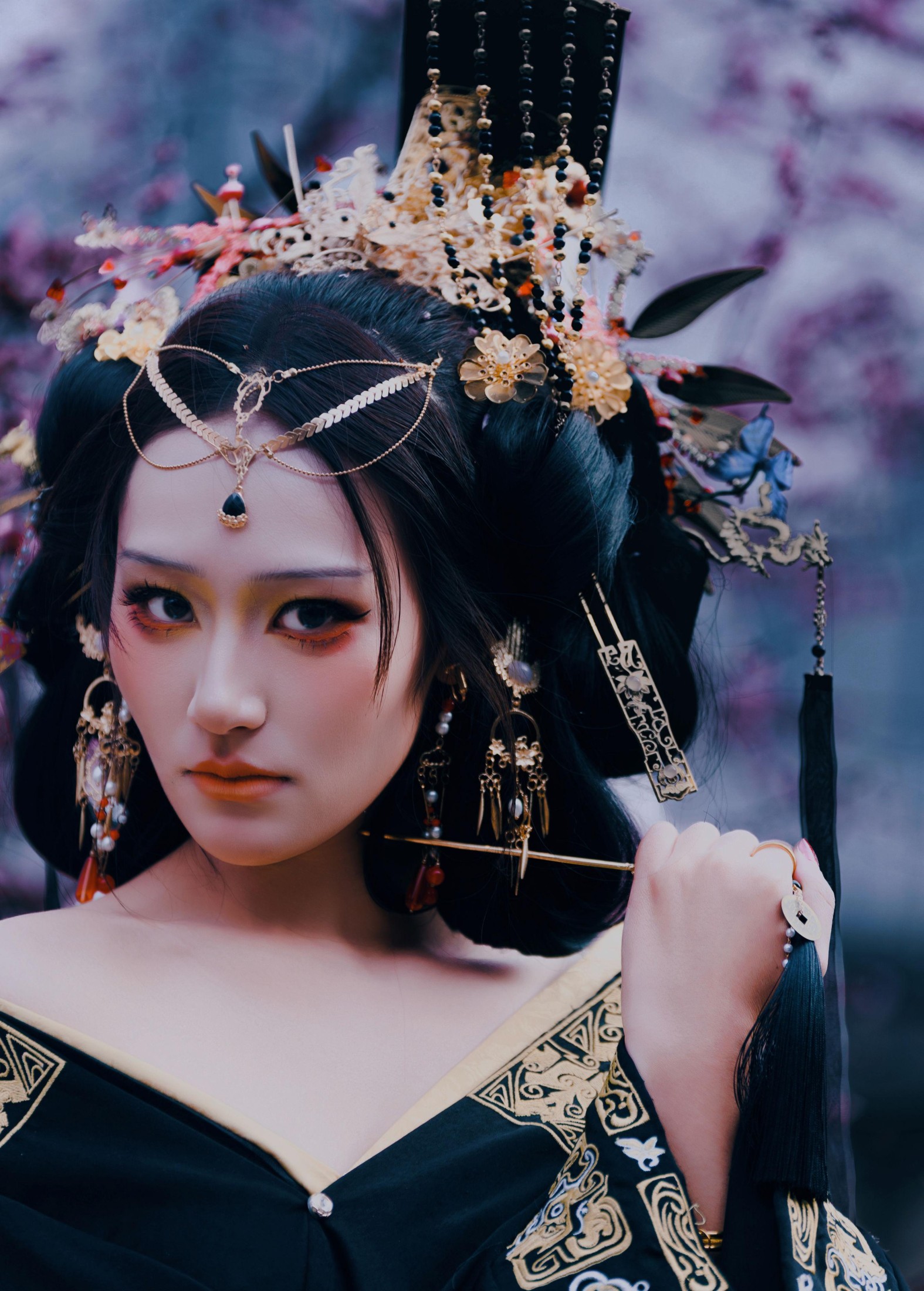 小洪 – 《玄樱赋・暗黑女帝》[45P]