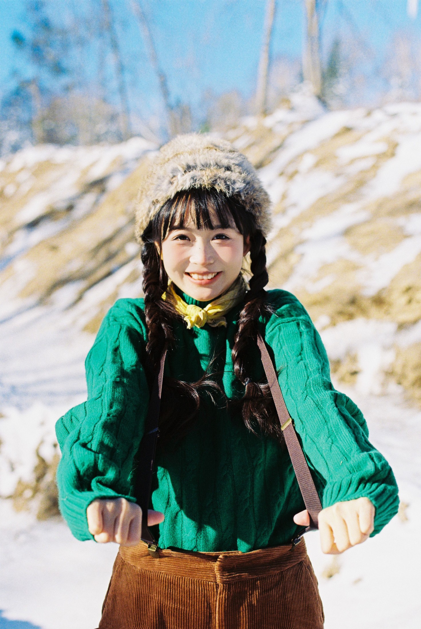 呼叫呼呼 – 《雪中小木屋》[35P]