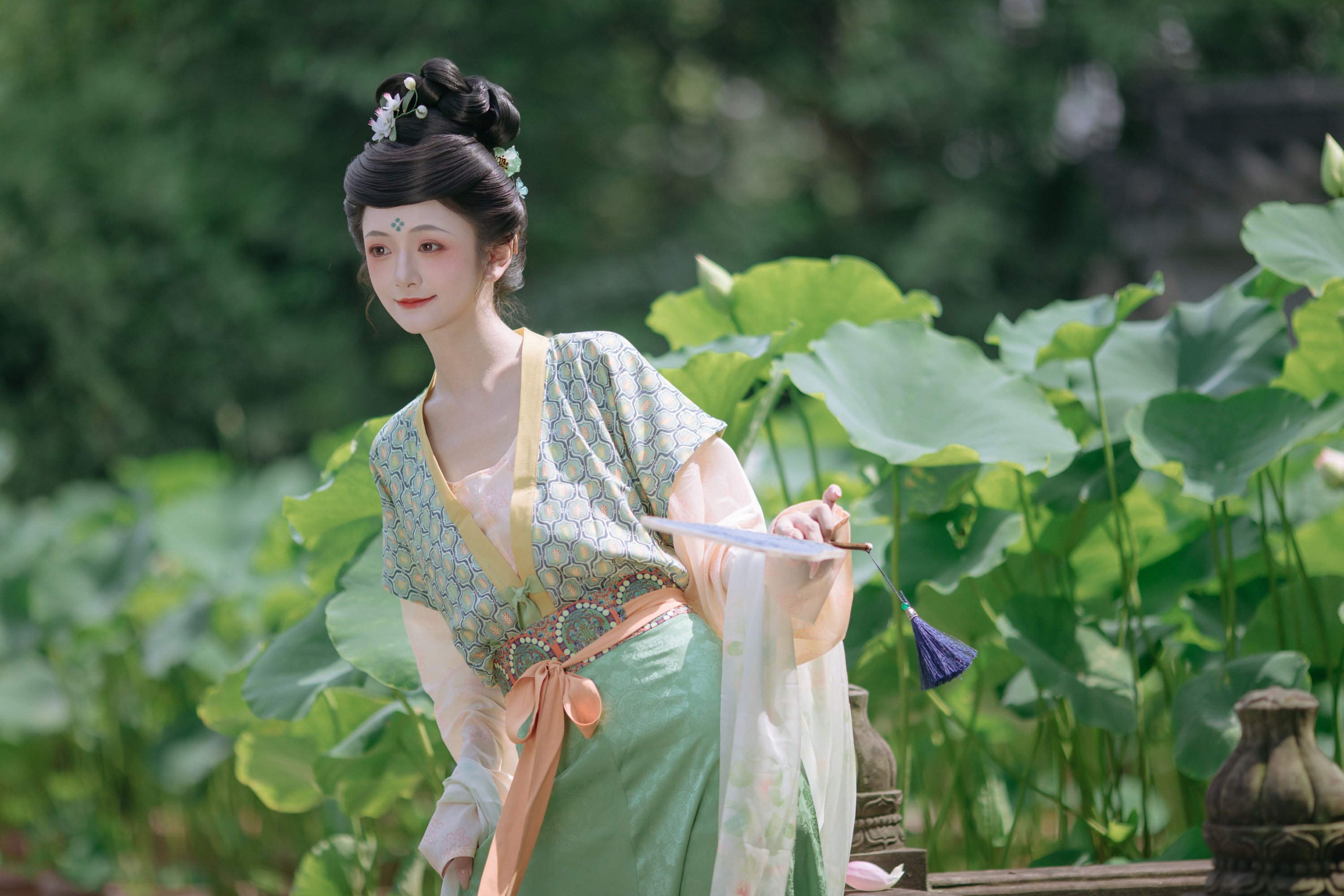 赤嫣在这里 – 《唐朝的一个午后》[21P]