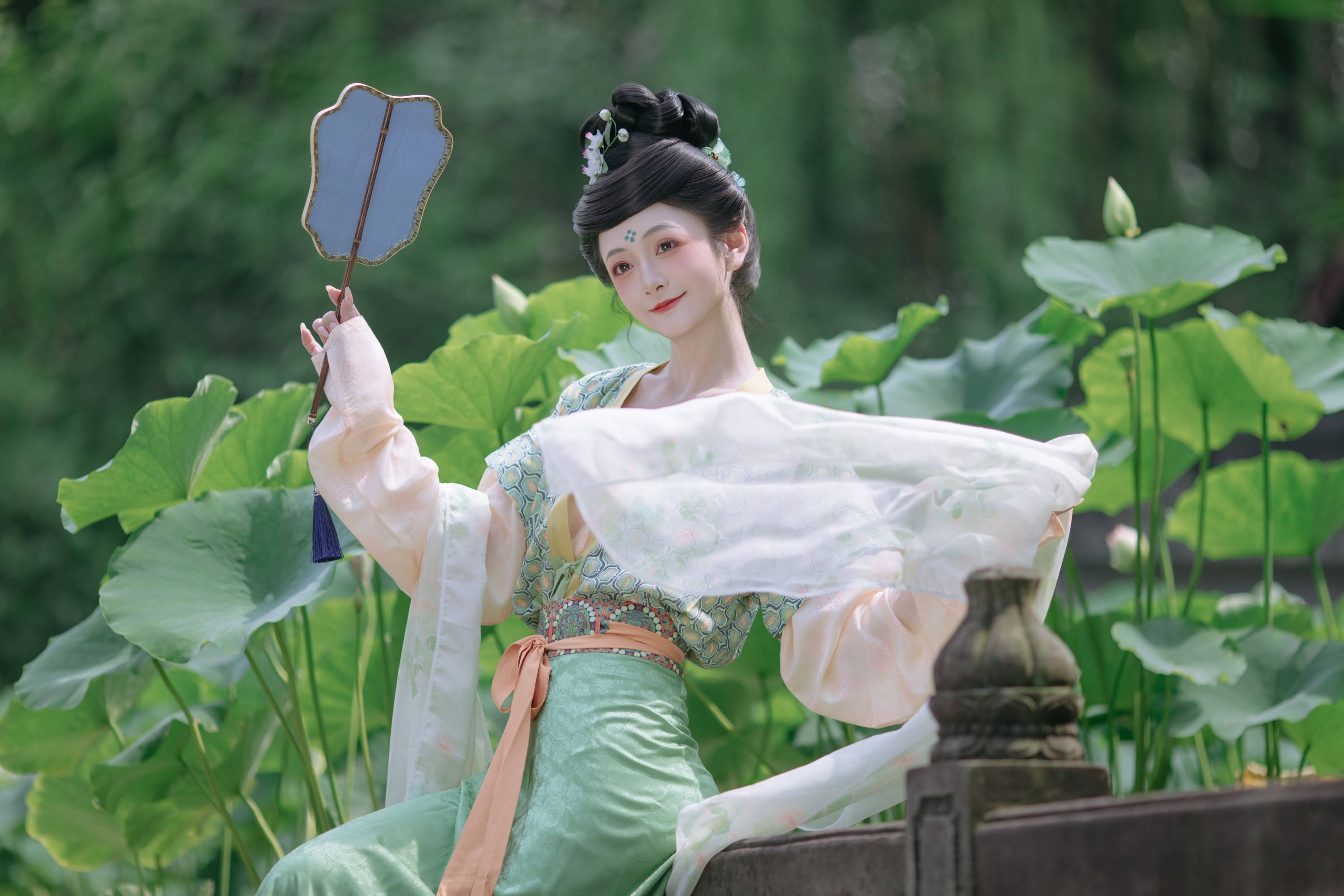 赤嫣在这里 – 《唐朝的一个午后》[21P]