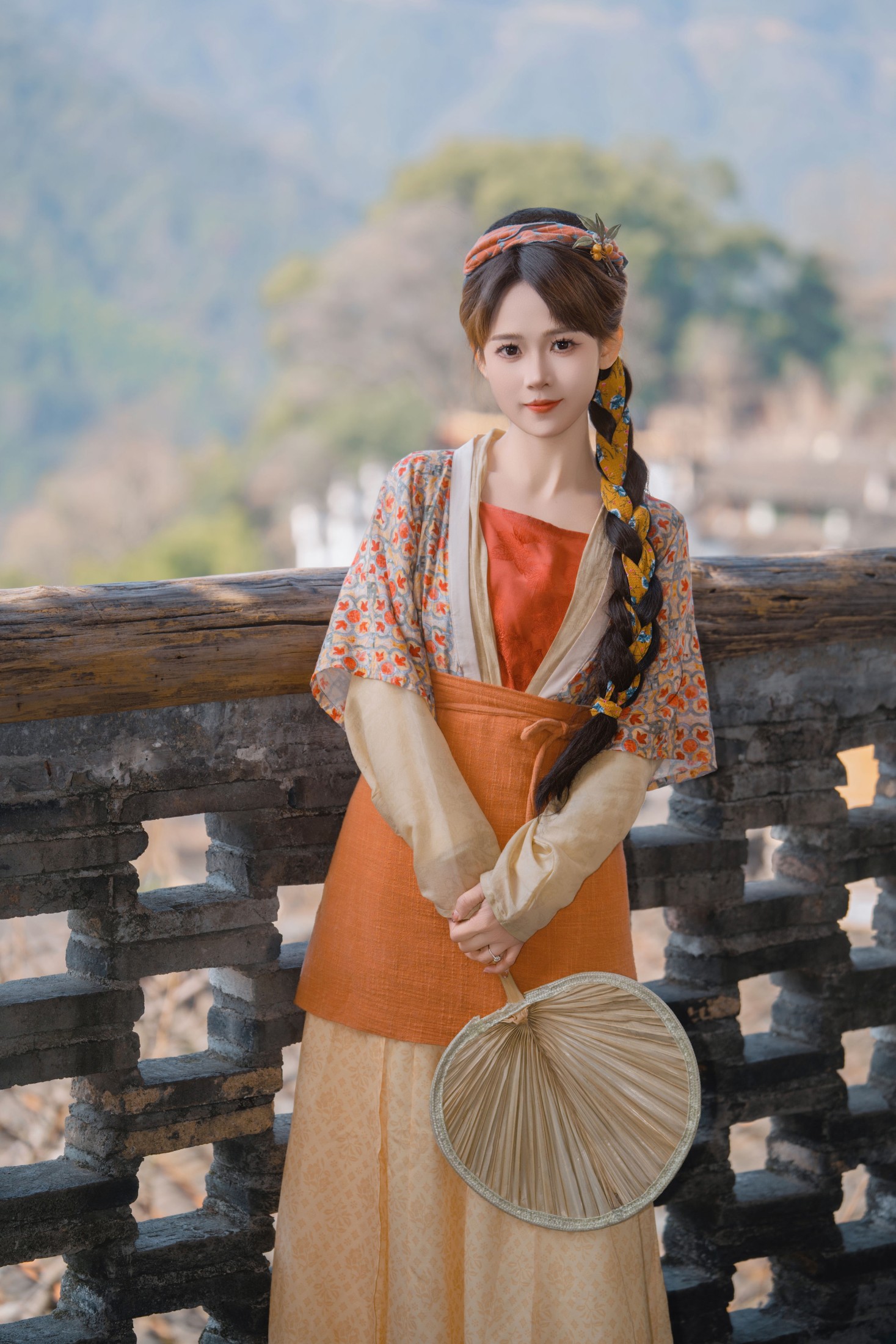 张燕红 – 《橙色的秋收》[15P]