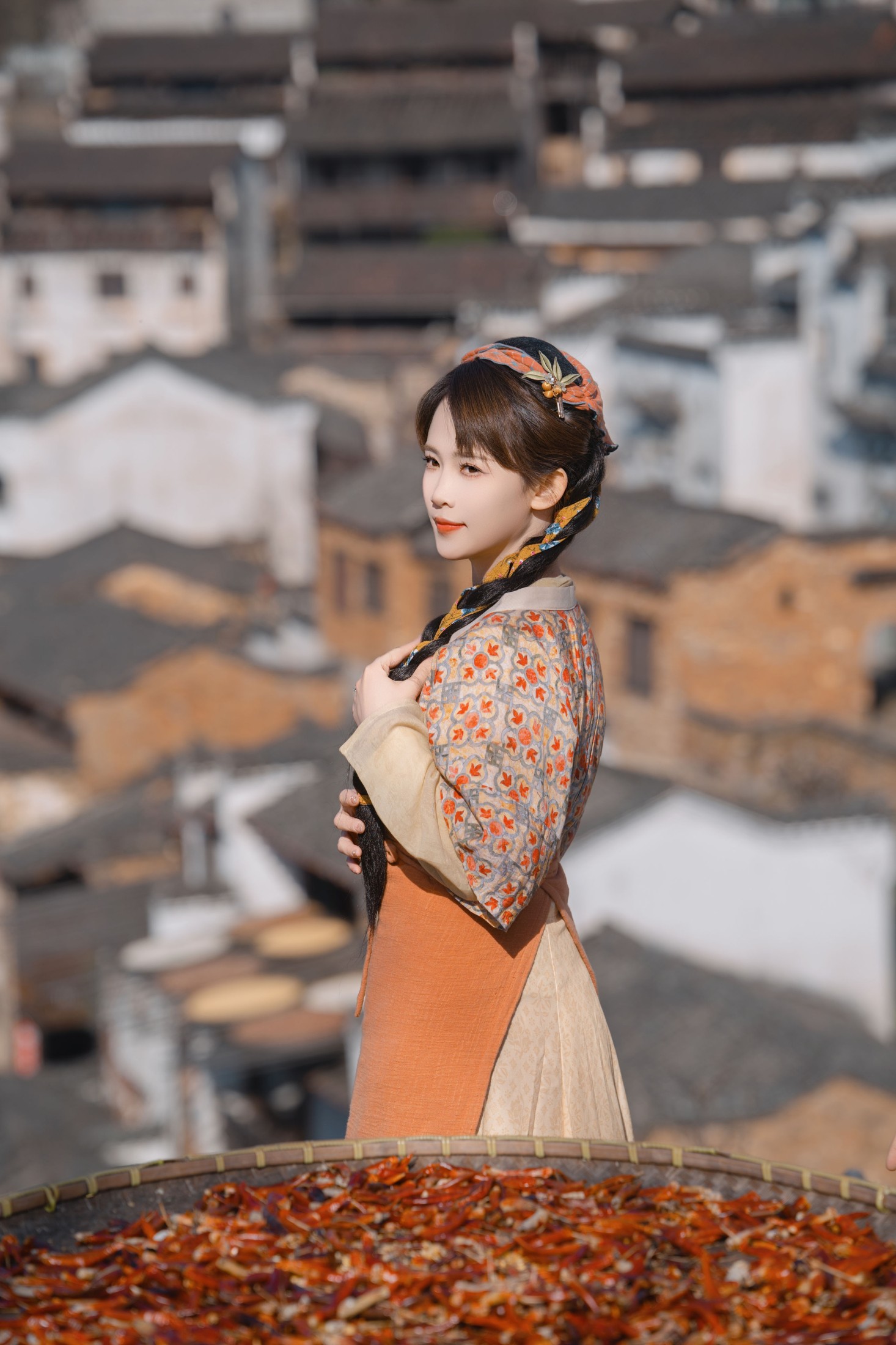 张燕红 – 《橙色的秋收》[15P]