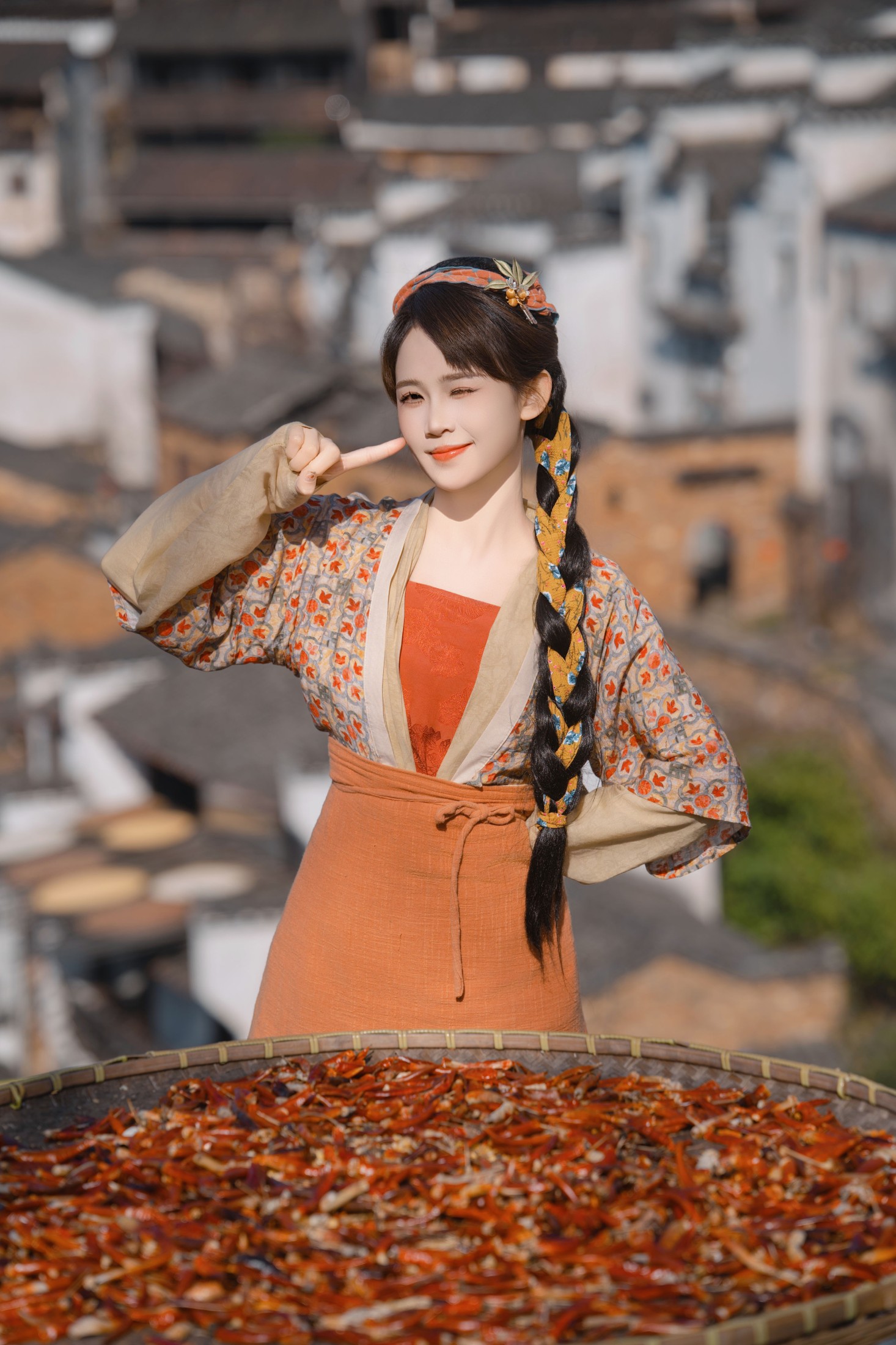 张燕红 – 《橙色的秋收》[15P]