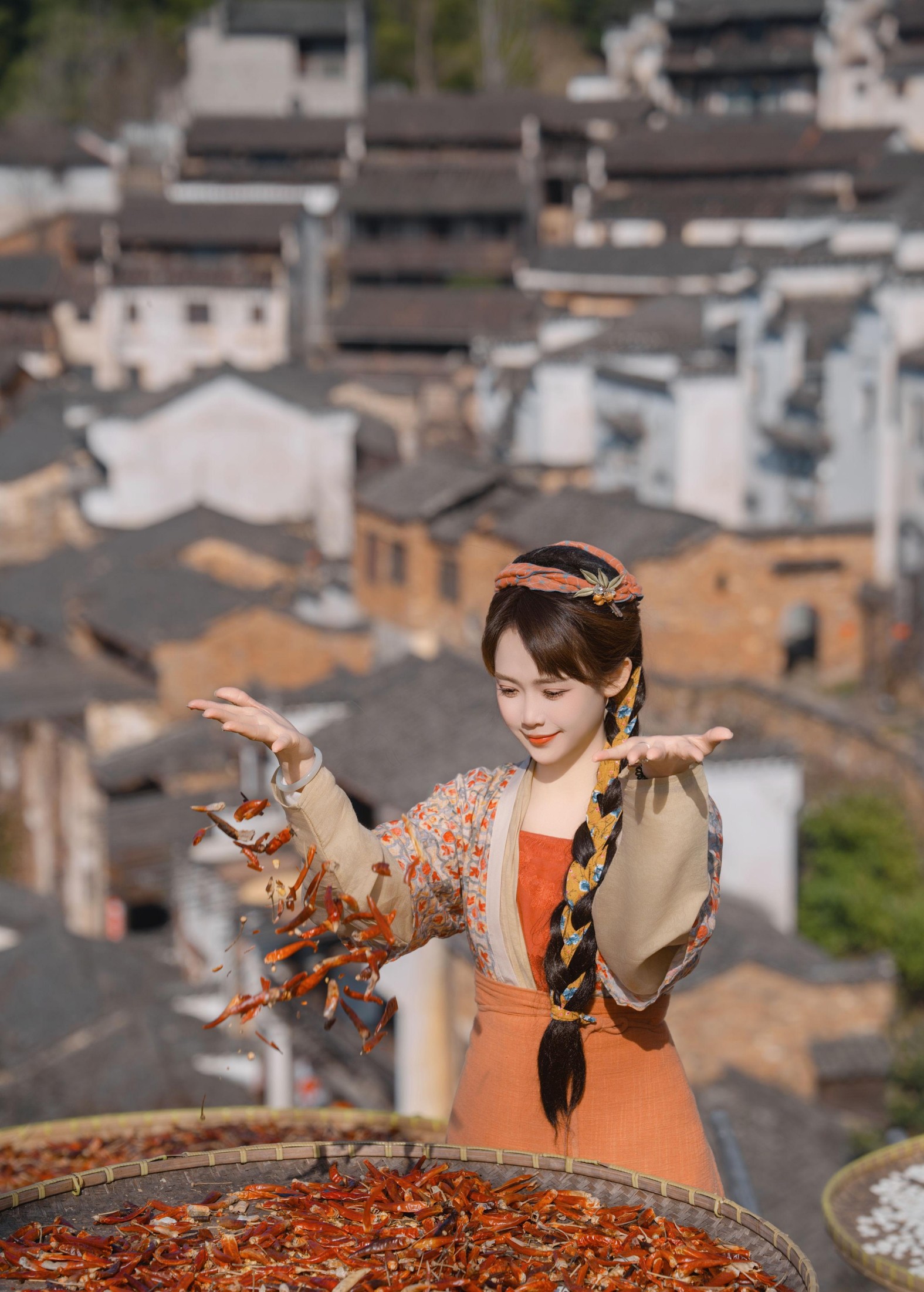 张燕红 – 《橙色的秋收》[15P]