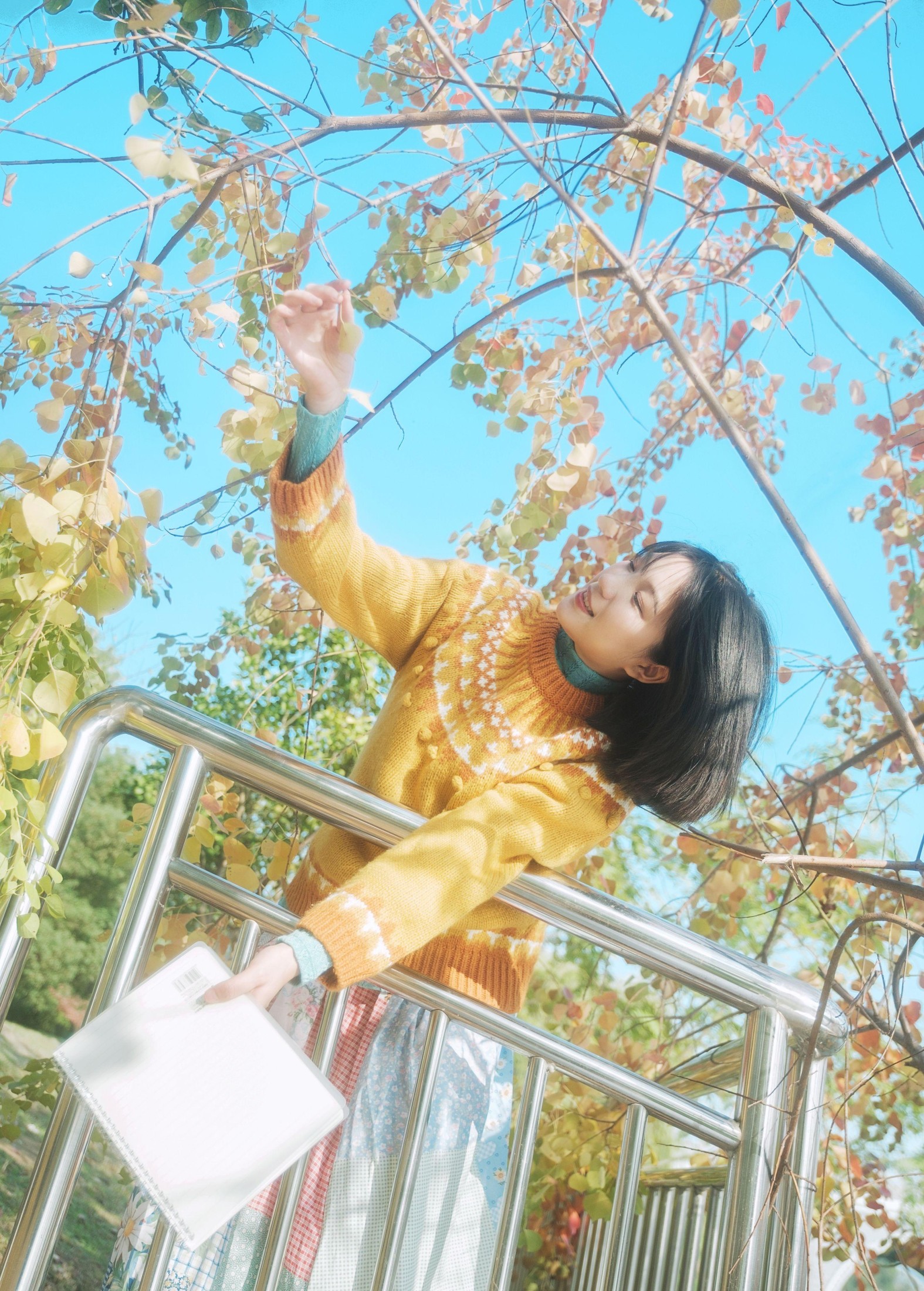 楠楠 – 《秋不语》[15P]