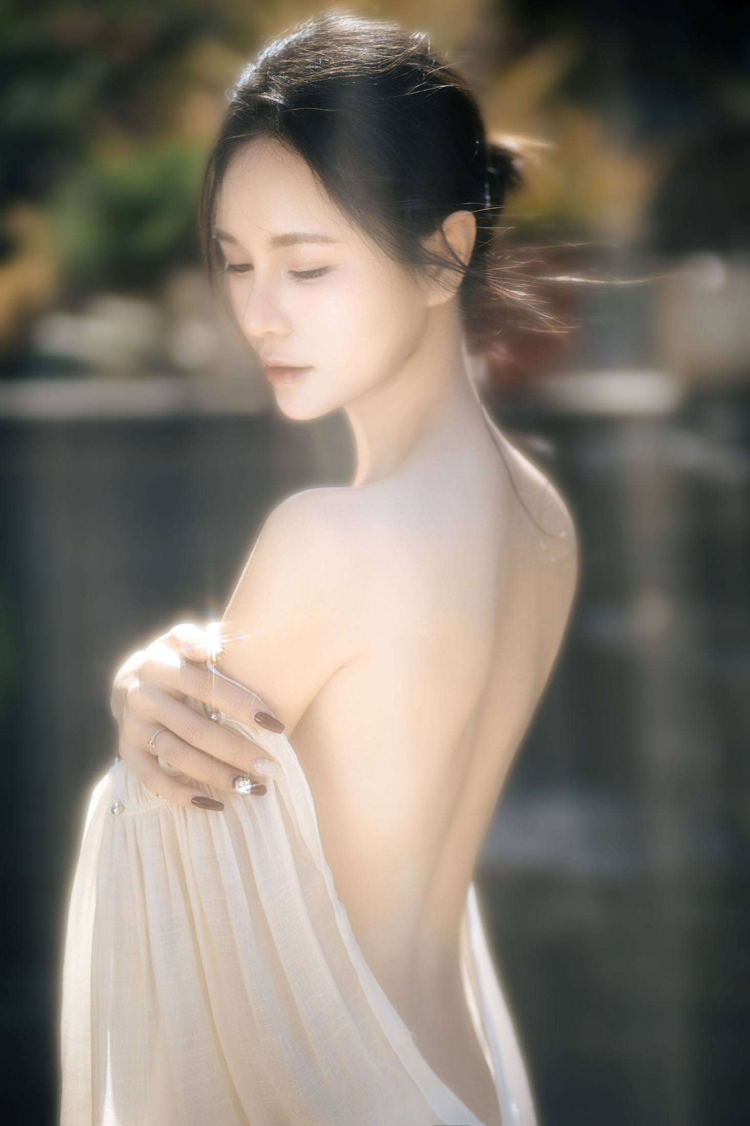 莎莎 – 《池塘边兮兮的少女》[13P] 插图5