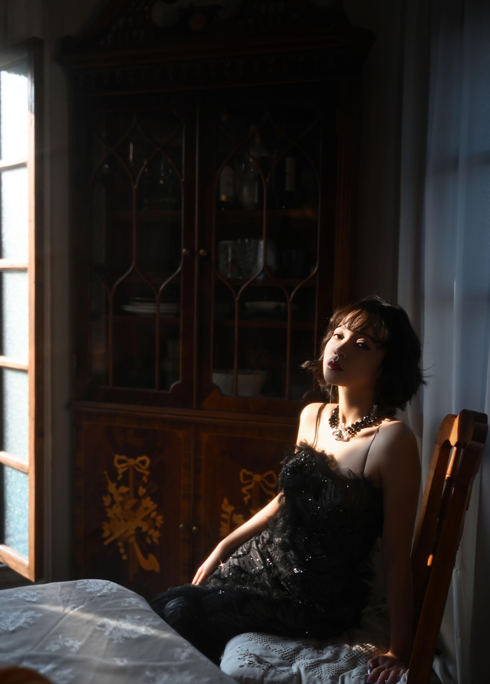 Disexi思宁 – 《黑珍珠》[27P]