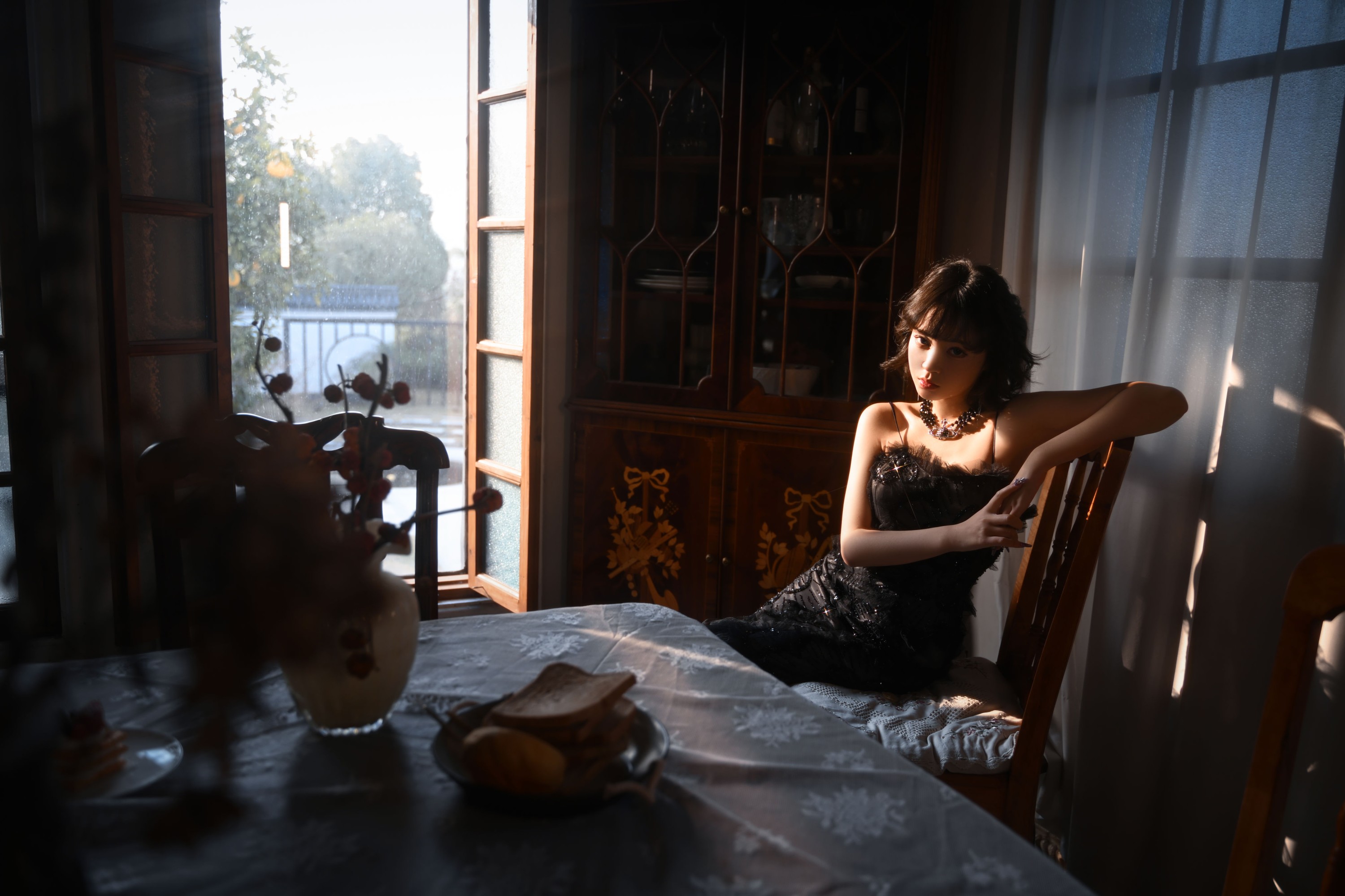 Disexi思宁 – 《黑珍珠》[27P]