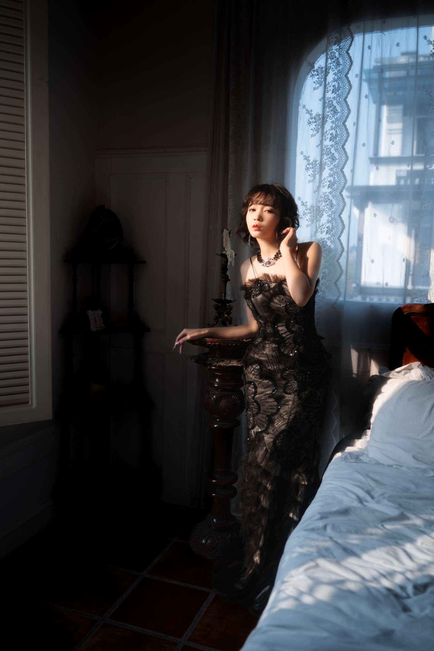 Disexi思宁 – 《黑珍珠》[27P]