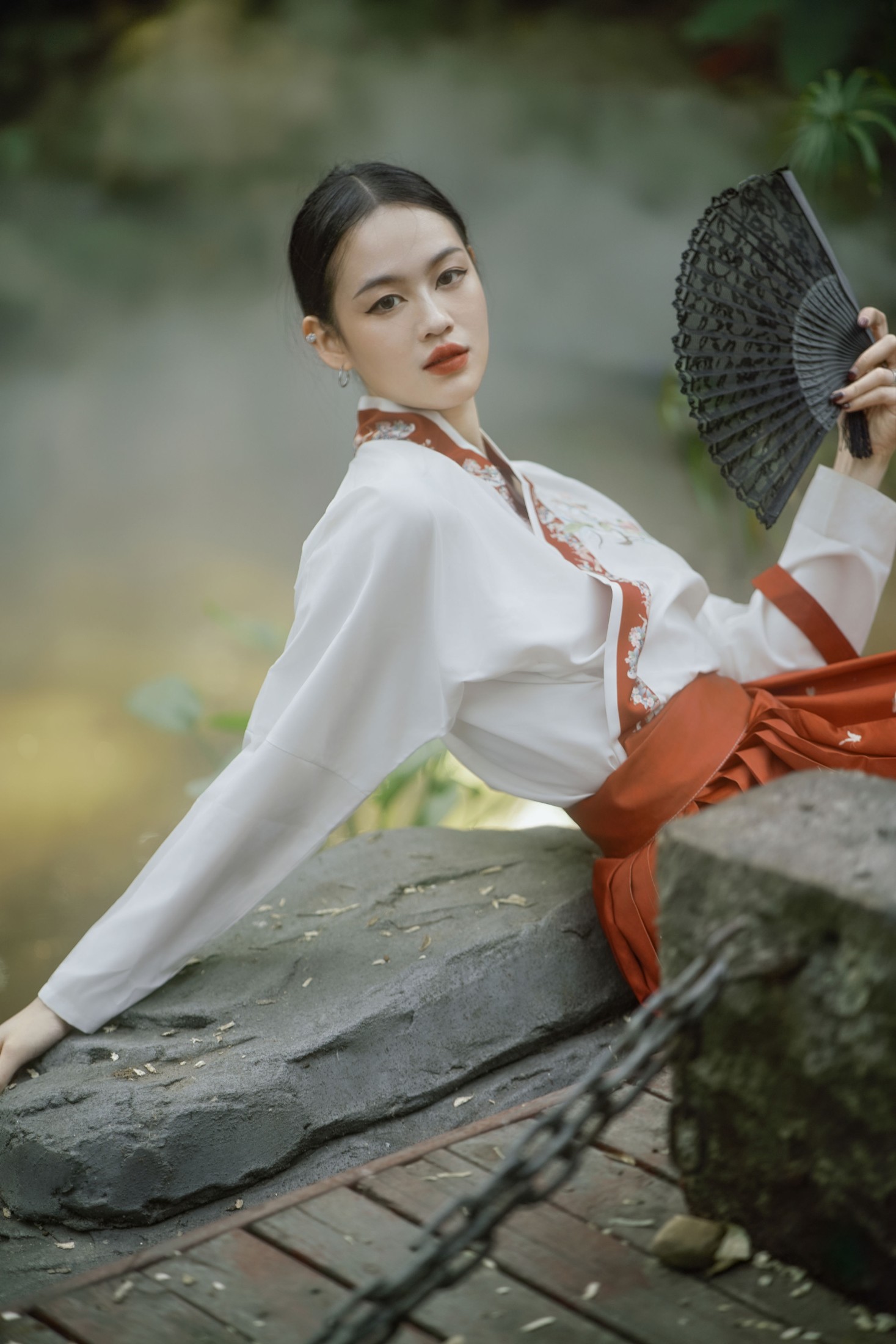 曼丽 – 《青庭疏影，惊鸿入画》[40P]