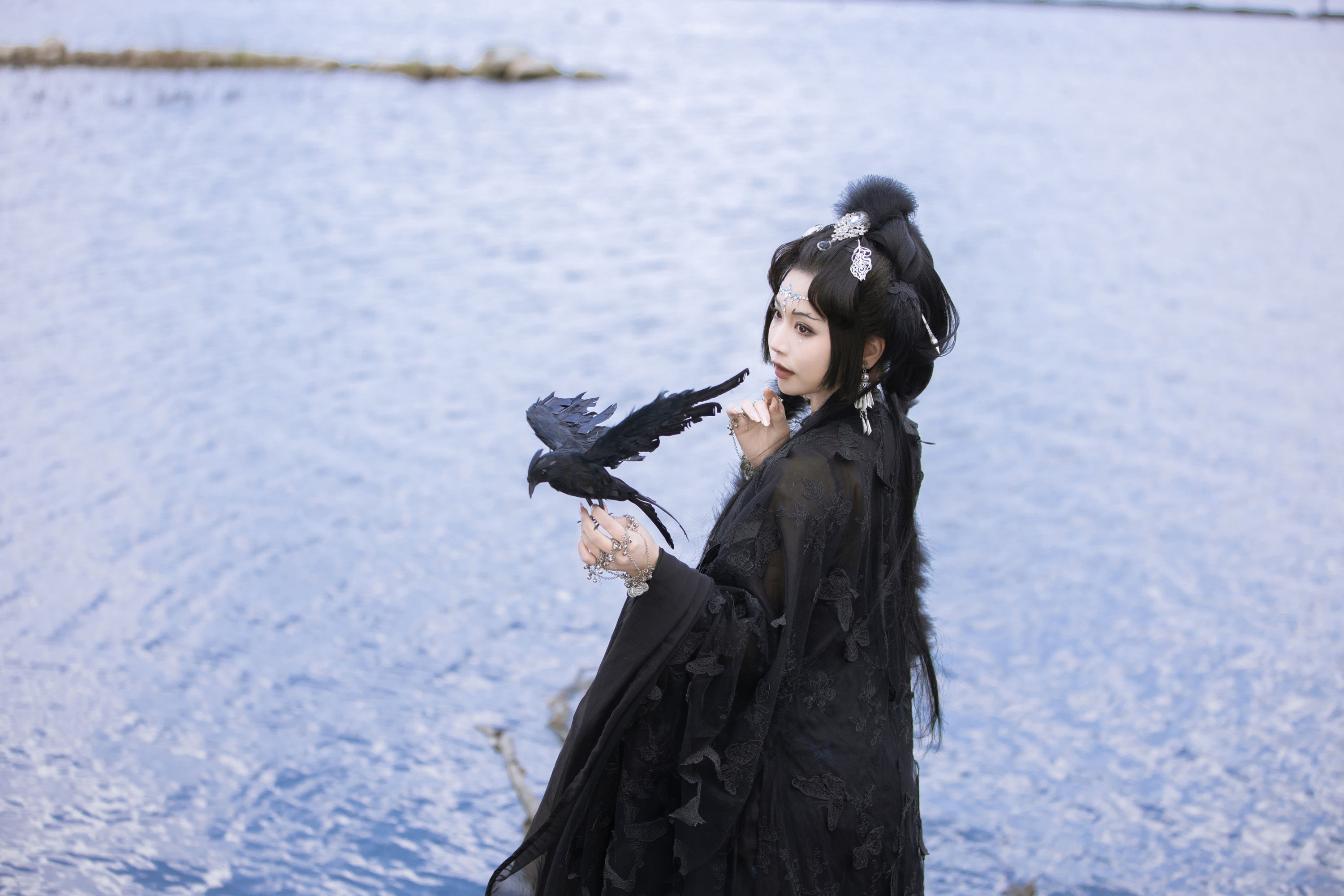 薛薛 – 《乌鸦拟人》[35P]