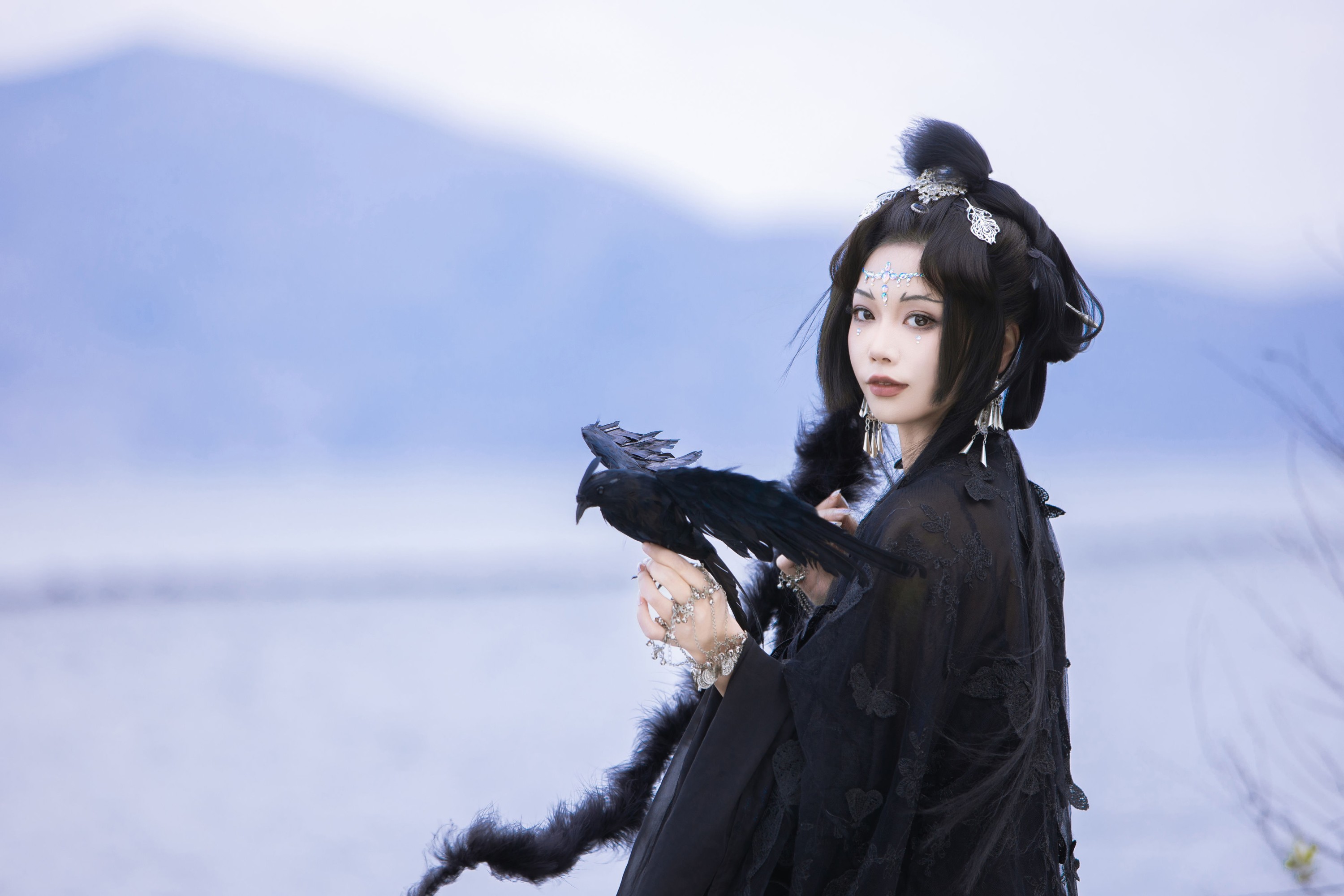 薛薛 – 《乌鸦拟人》[35P]