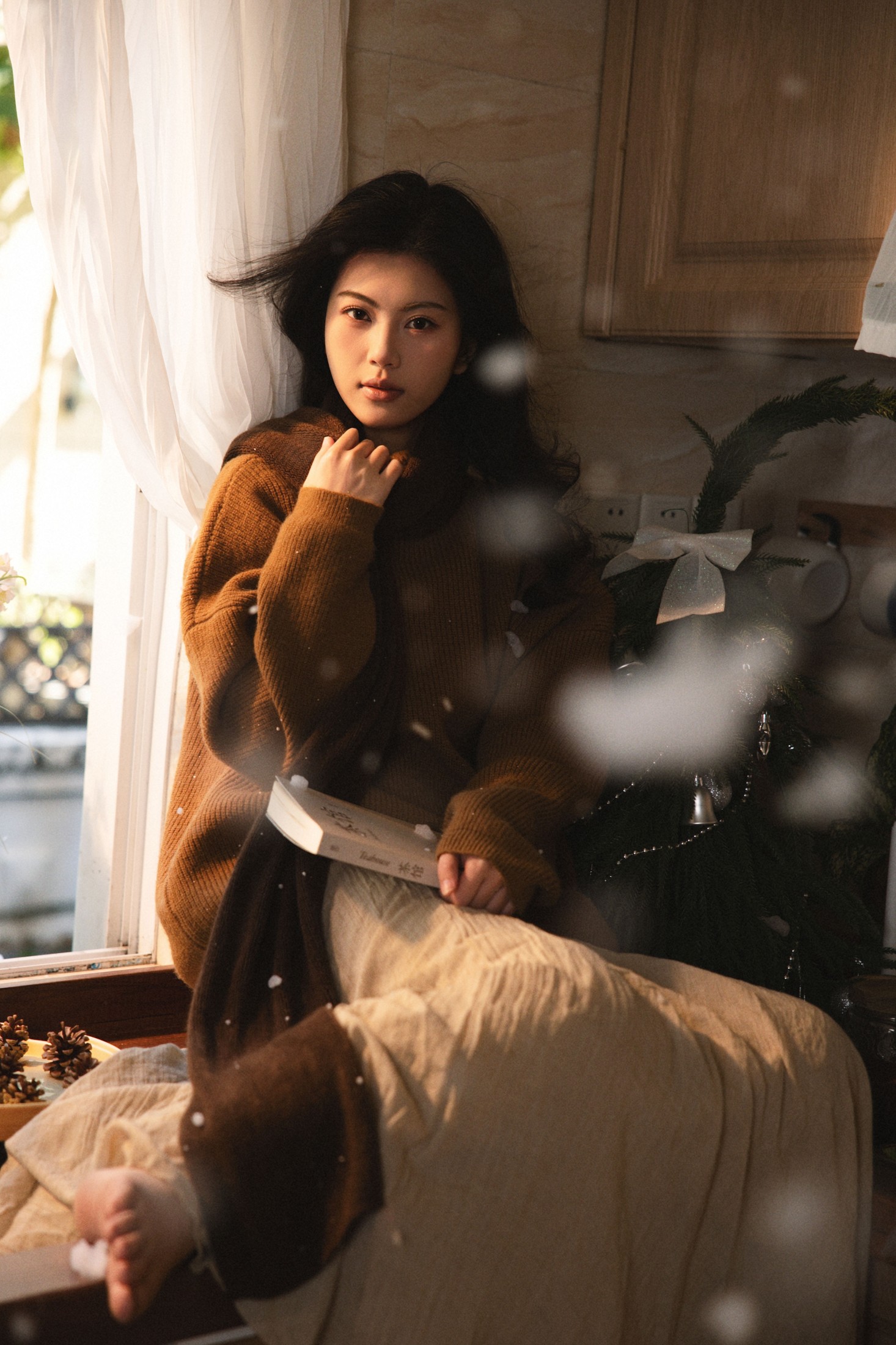 单单 – 《深秋厨房的文艺少女》[13P]