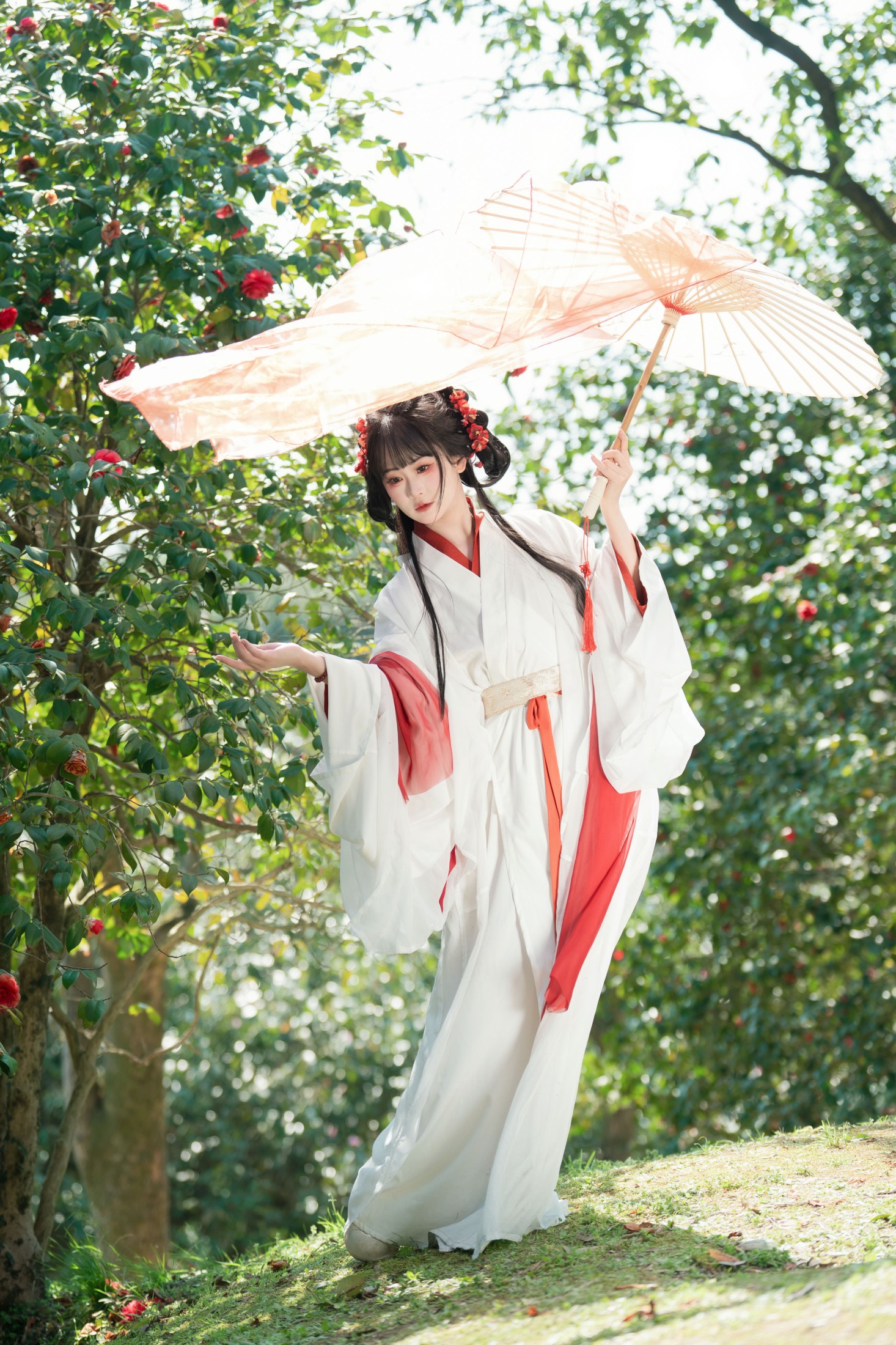 湫一只岁岁 – 《邂逅山茶花》[27P]