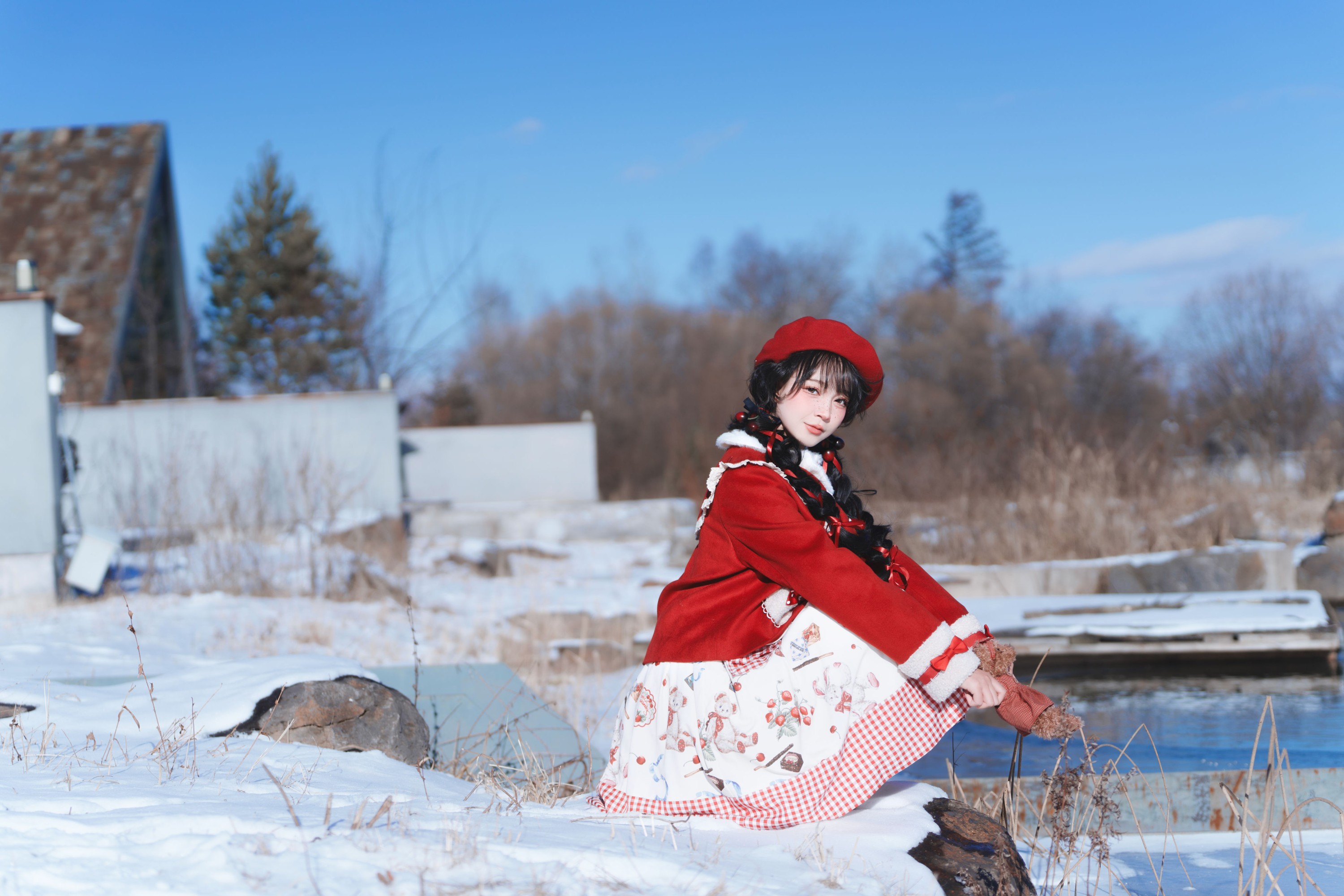 Disexi思宁 – 《雪地里的小红帽》[39P]