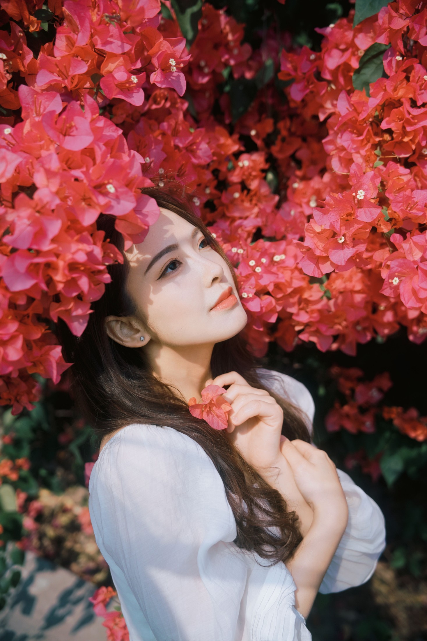 颖儿YY – 《三角梅瀑，藏住少女温柔》[46P]