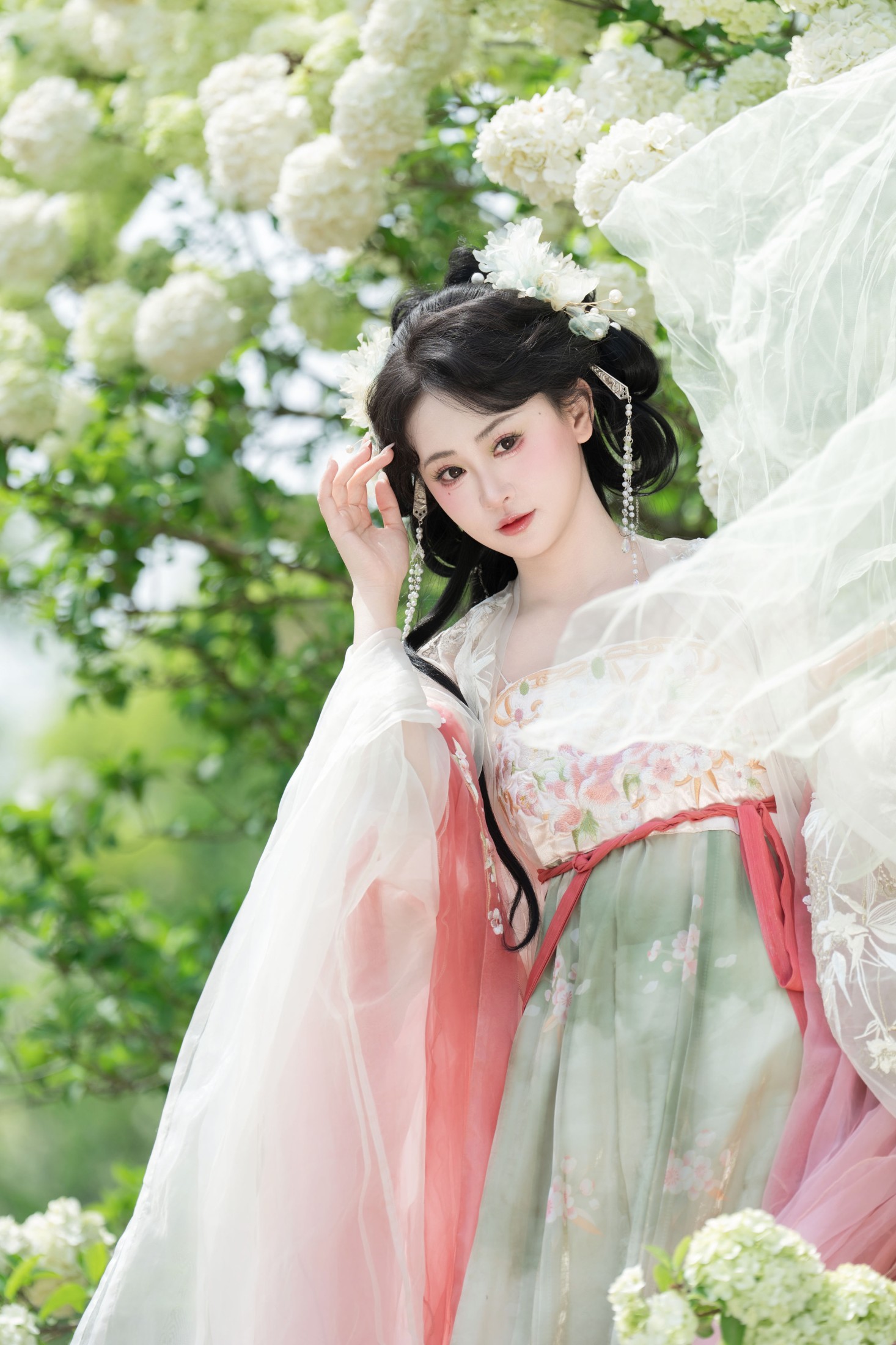 湫一只岁岁 – 《洁白绣球》[33P]