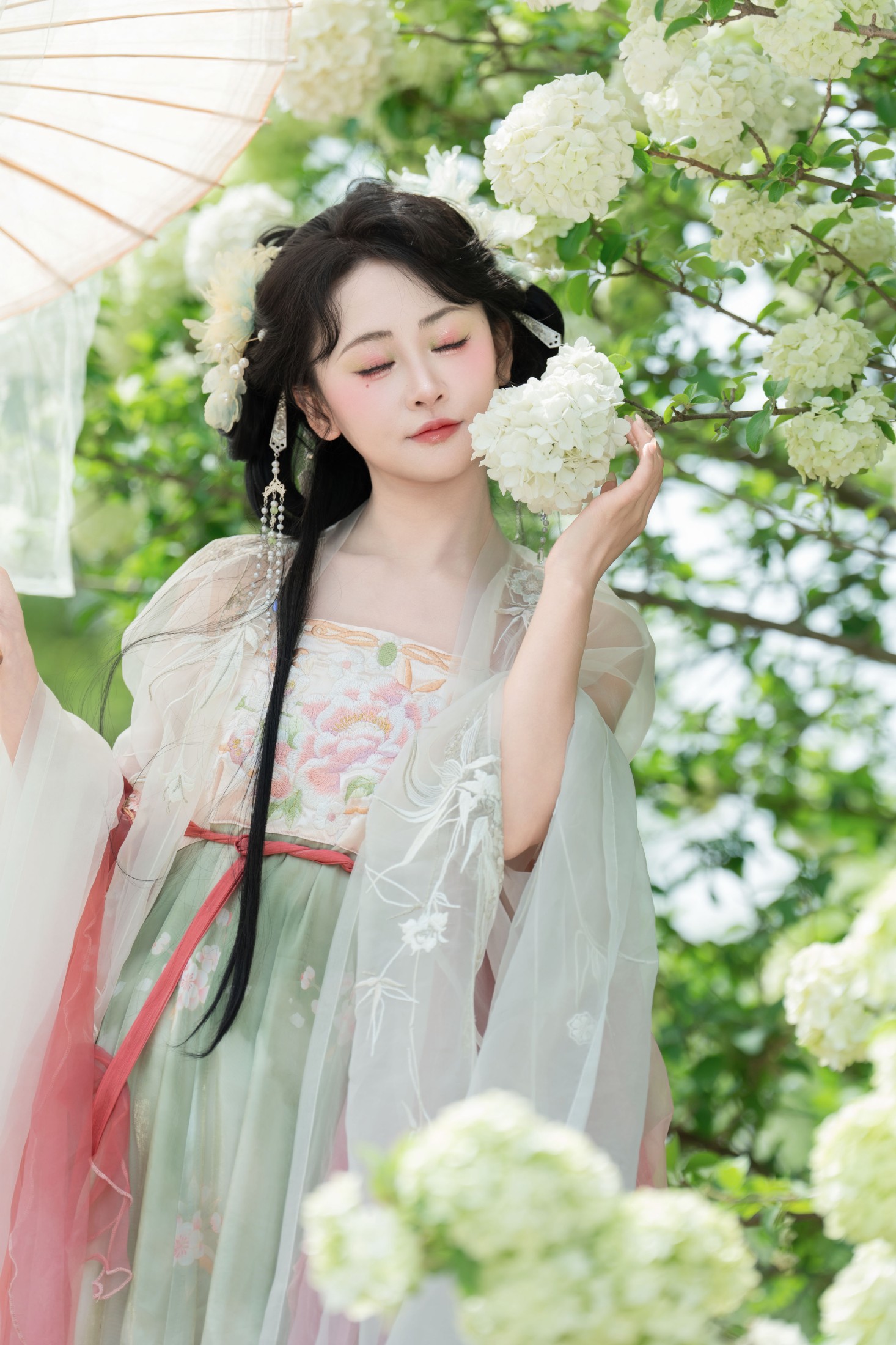 湫一只岁岁 – 《洁白绣球》[33P]