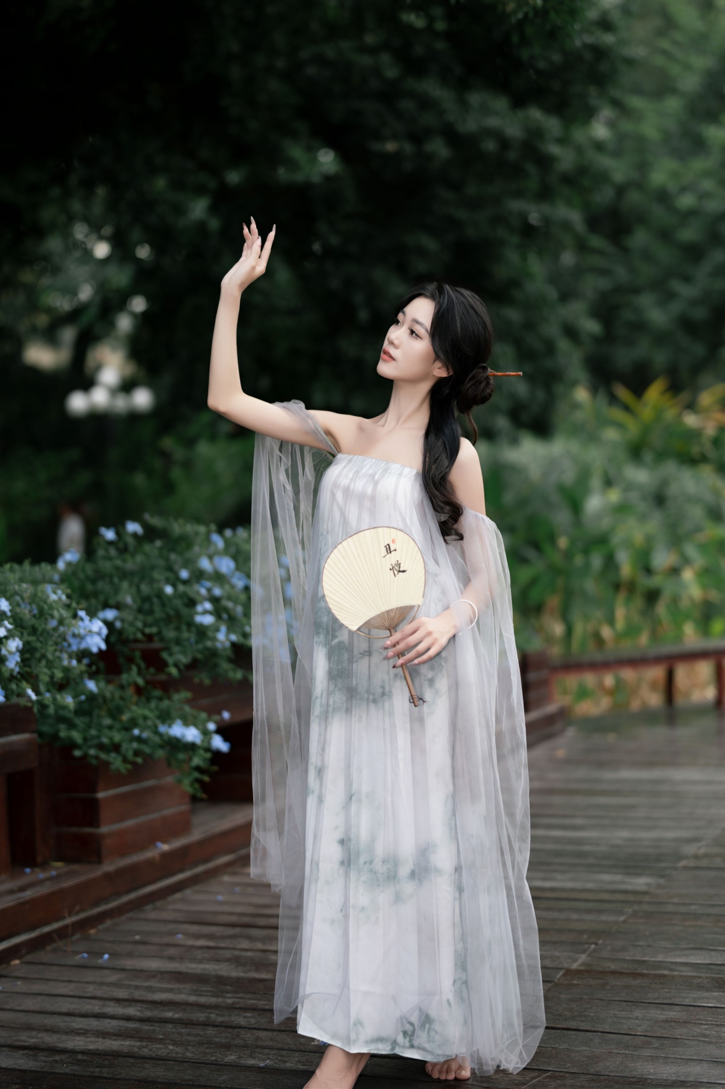 达希Dacy – 《扇舞幽林间》[38P]