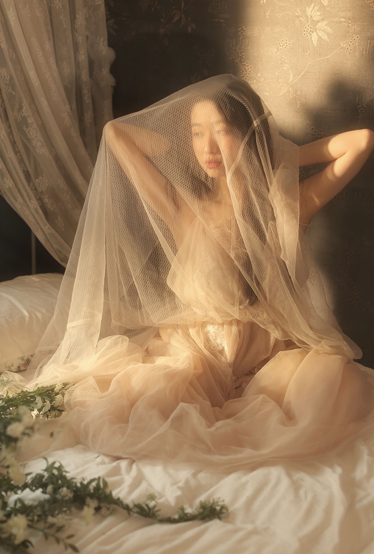 姚-胖胖 – 《枕花而眠》[24P]