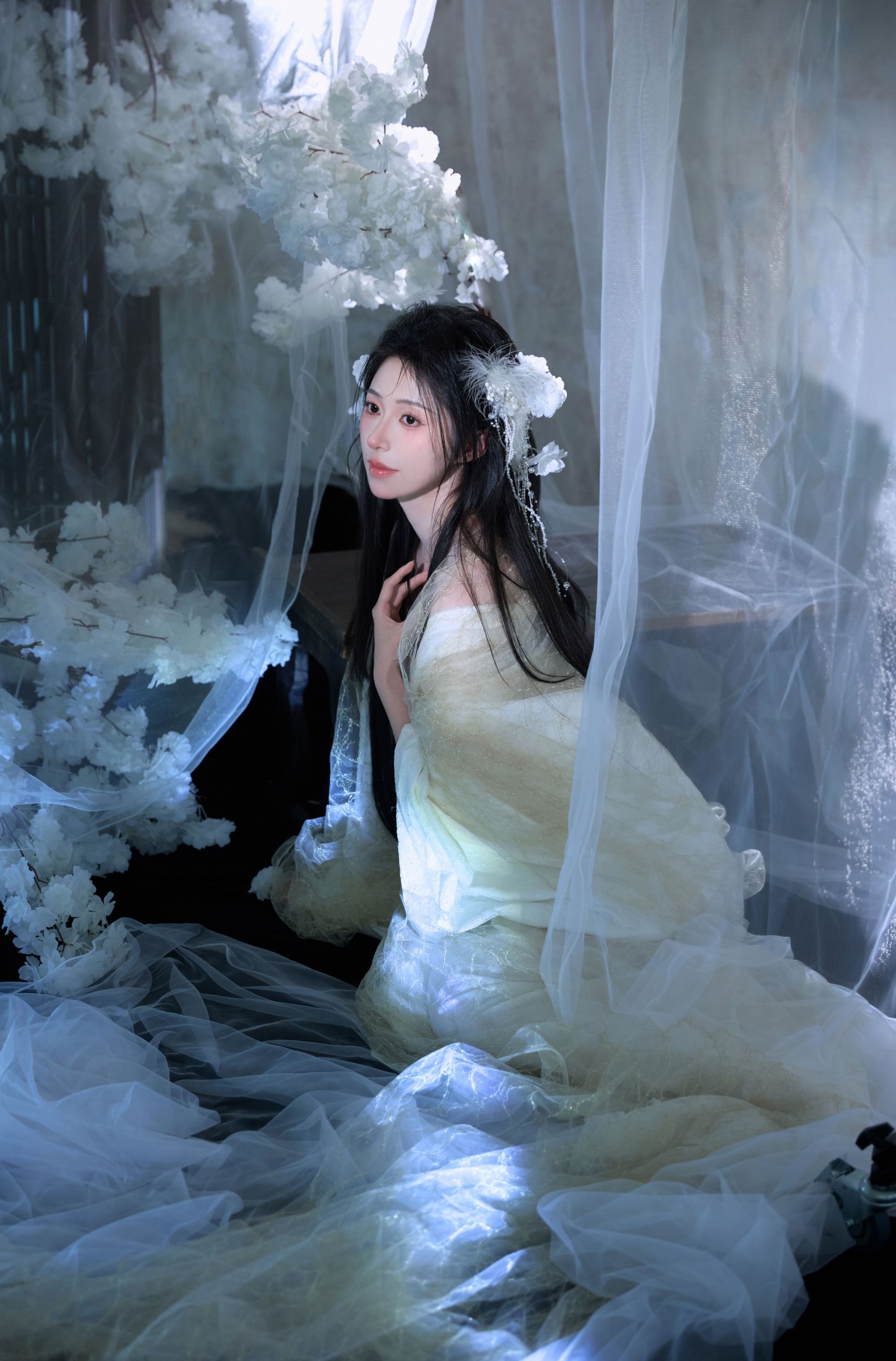 粉面姑娘 – 《梨花白》[14P]