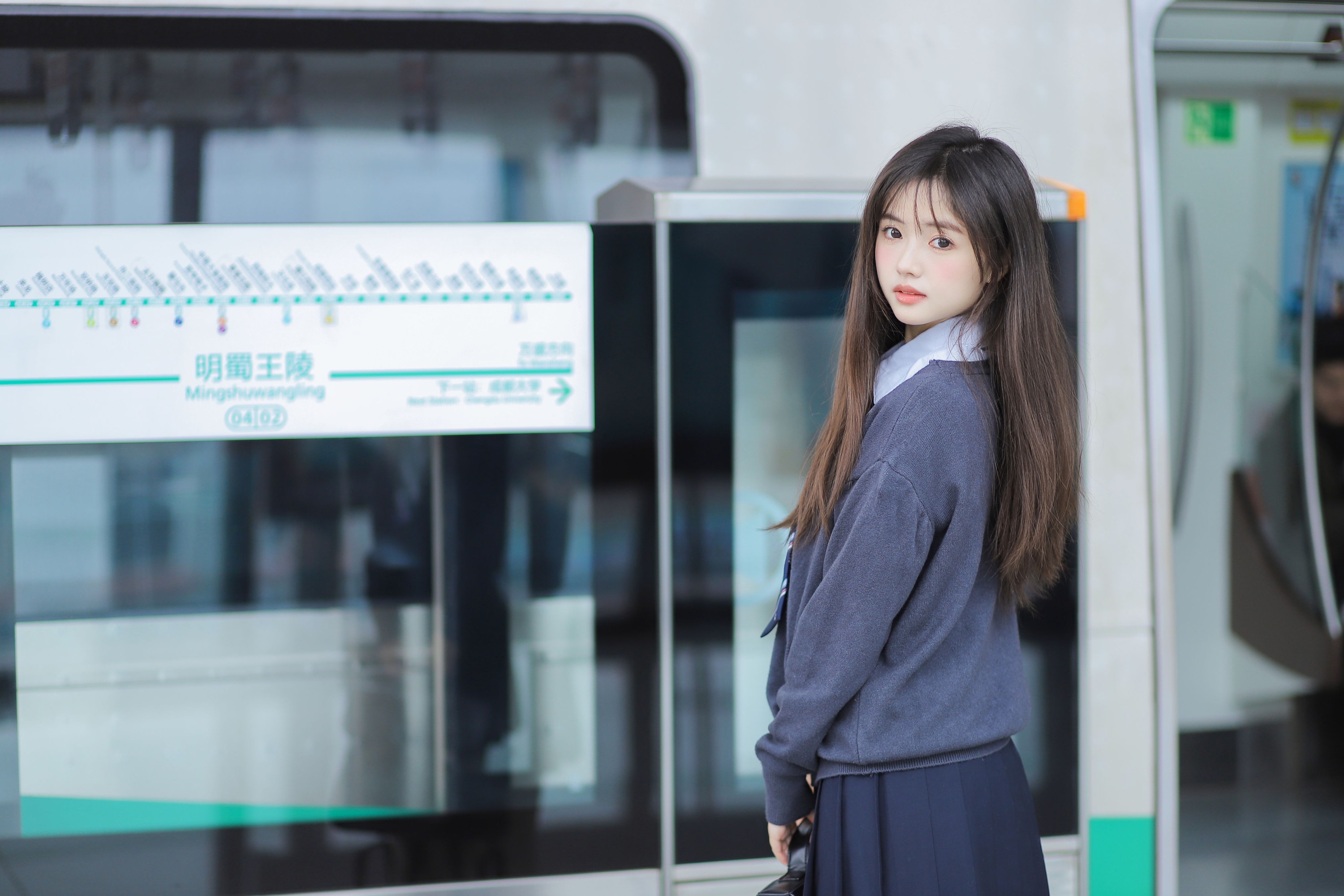 菠萝有点甜 – 《韩系学妹》[24P]