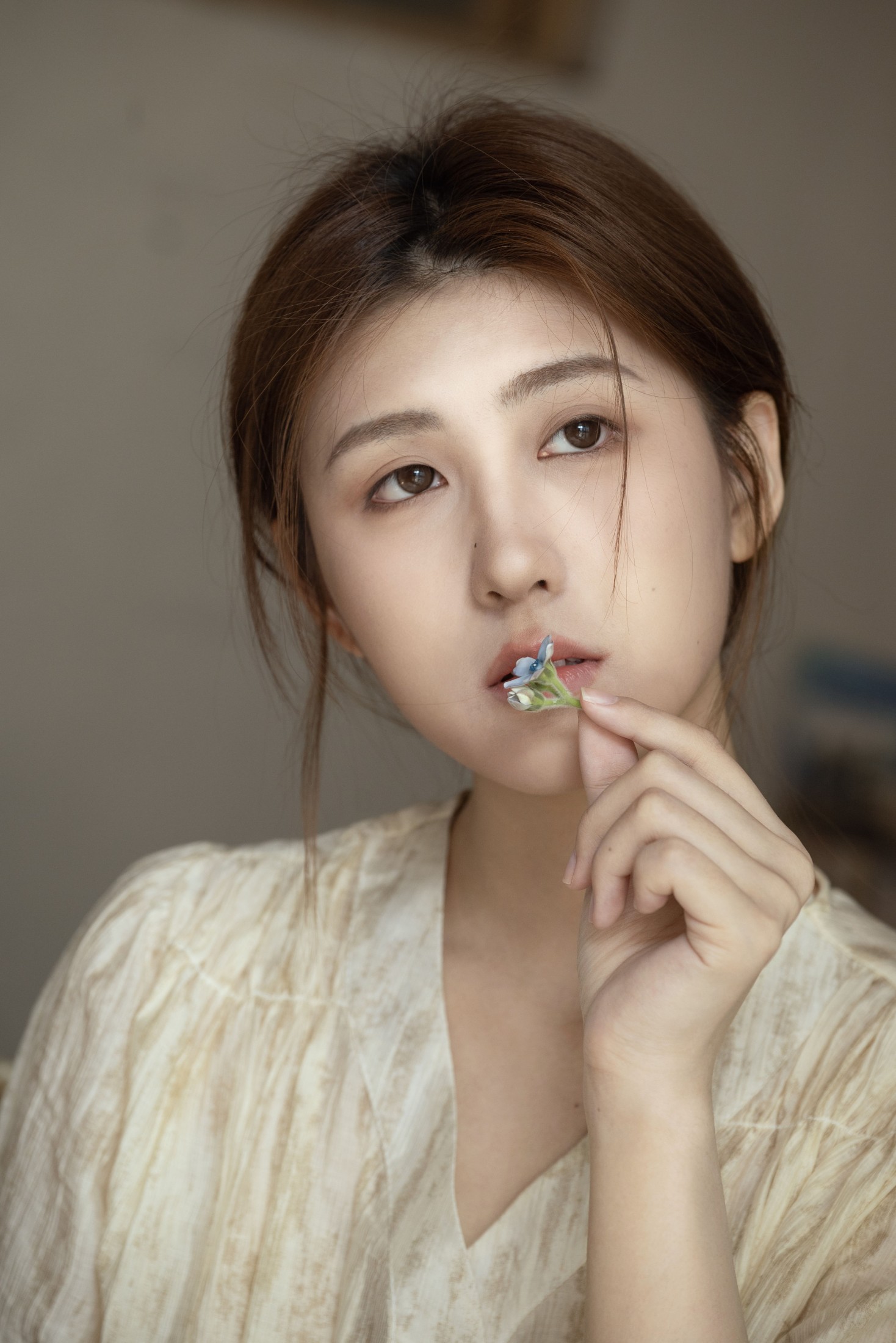 小雨 – 《青春像褪色的旧照片，暗淡无光》[34P]