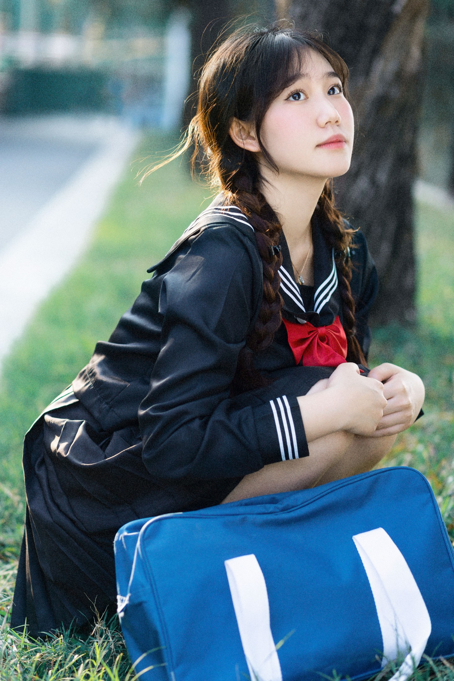 醒醒 – 《制服少女》[17P]