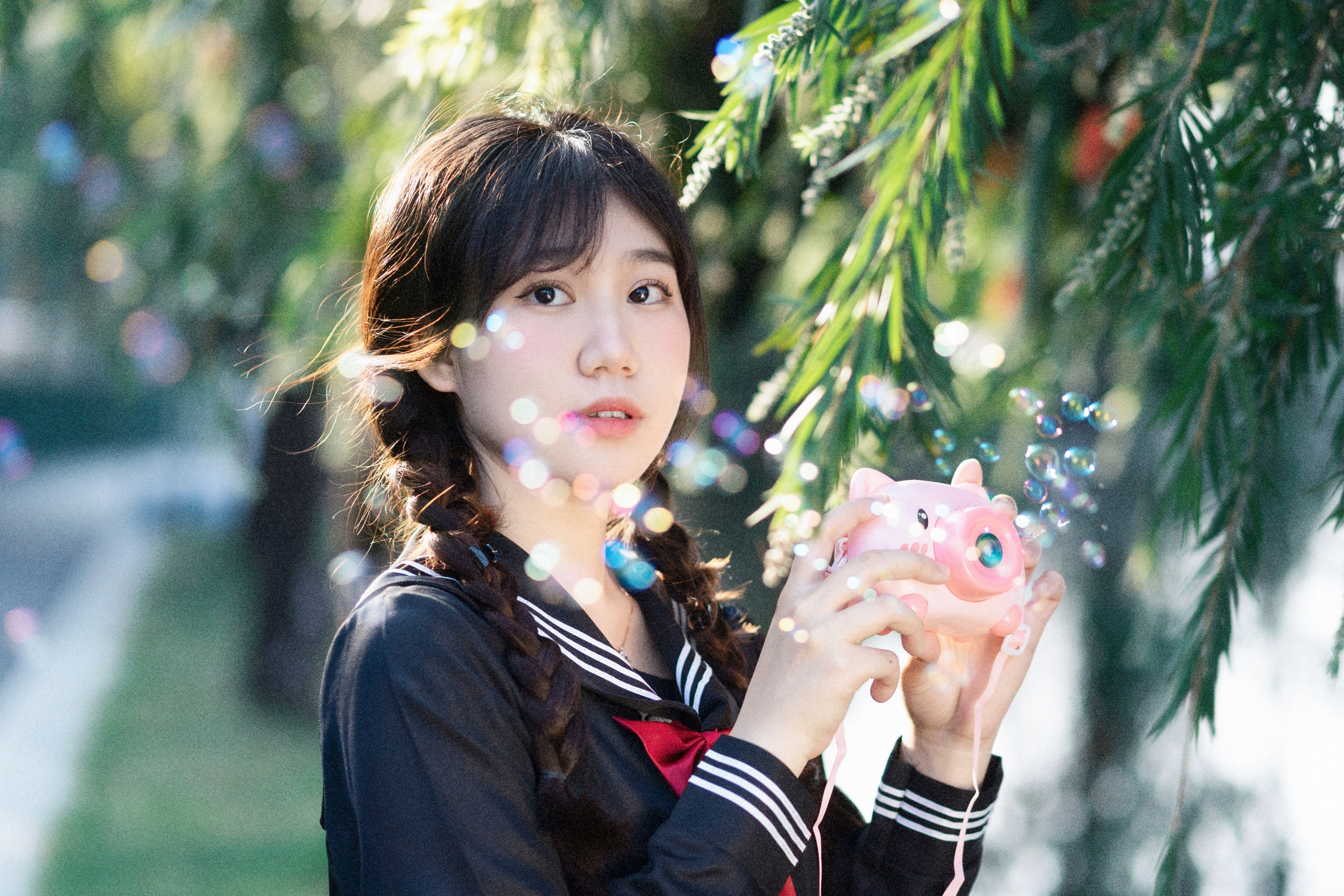 醒醒 – 《制服少女》[17P]