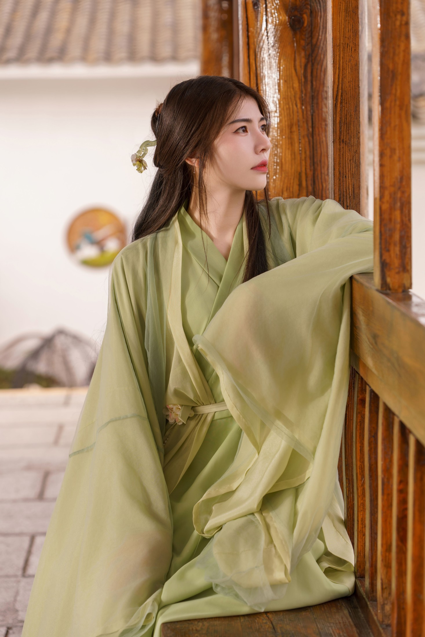 青葙女子 – 《绿衣幽梦：古韵风华集》[15P]