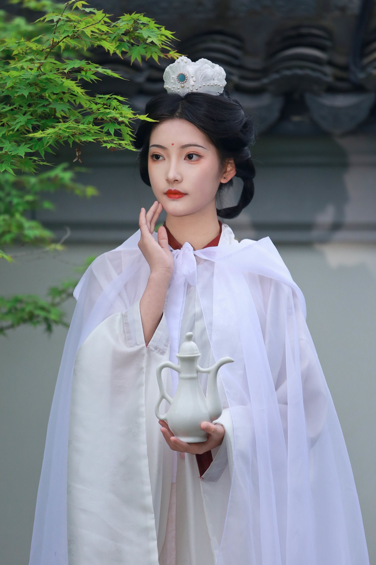 南瓜粥 – 《木绣球下的神女》[15P]