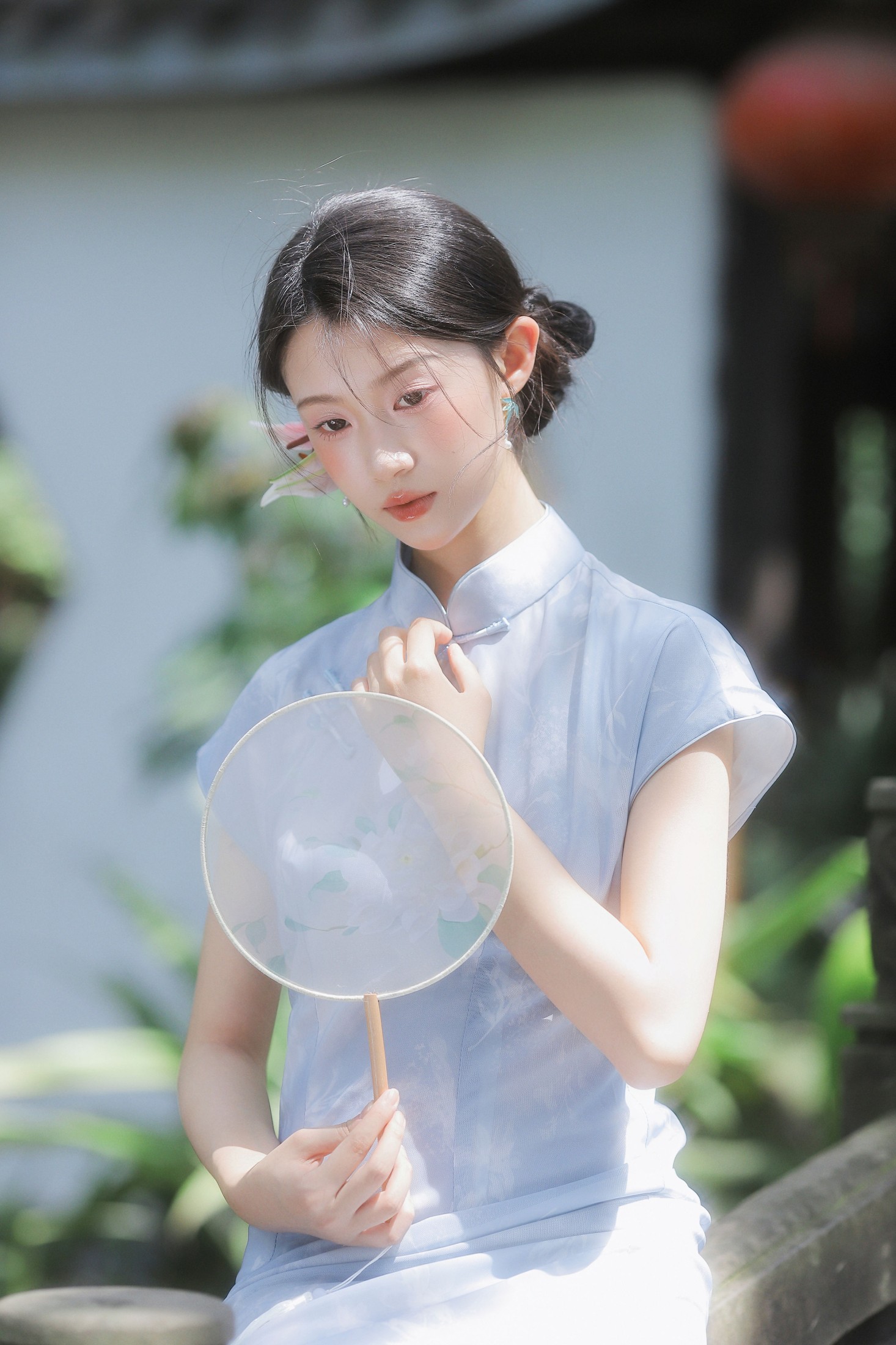 铜萱柒 – 《她是一朵清丽的百合花》[37P]