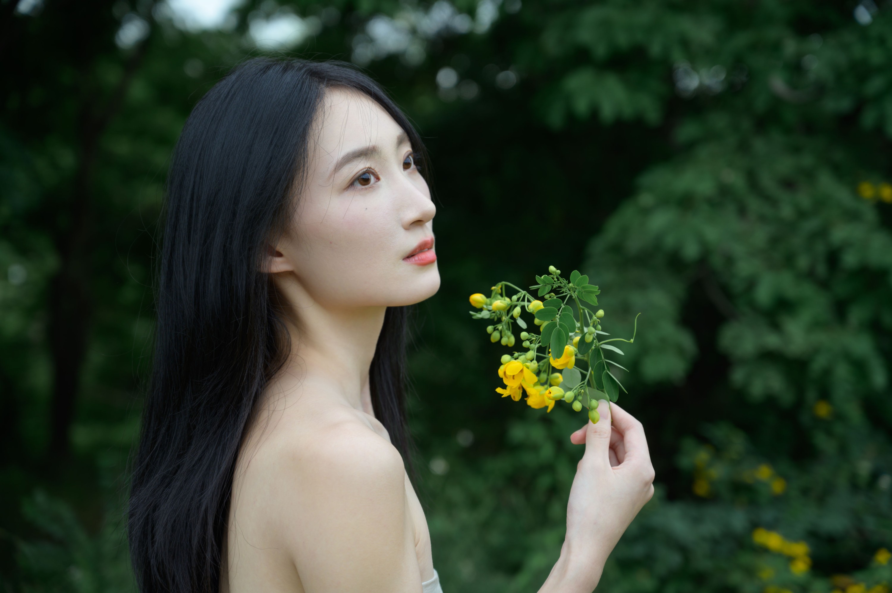 阿吉缘子 – 《黄槐花开》[18P]