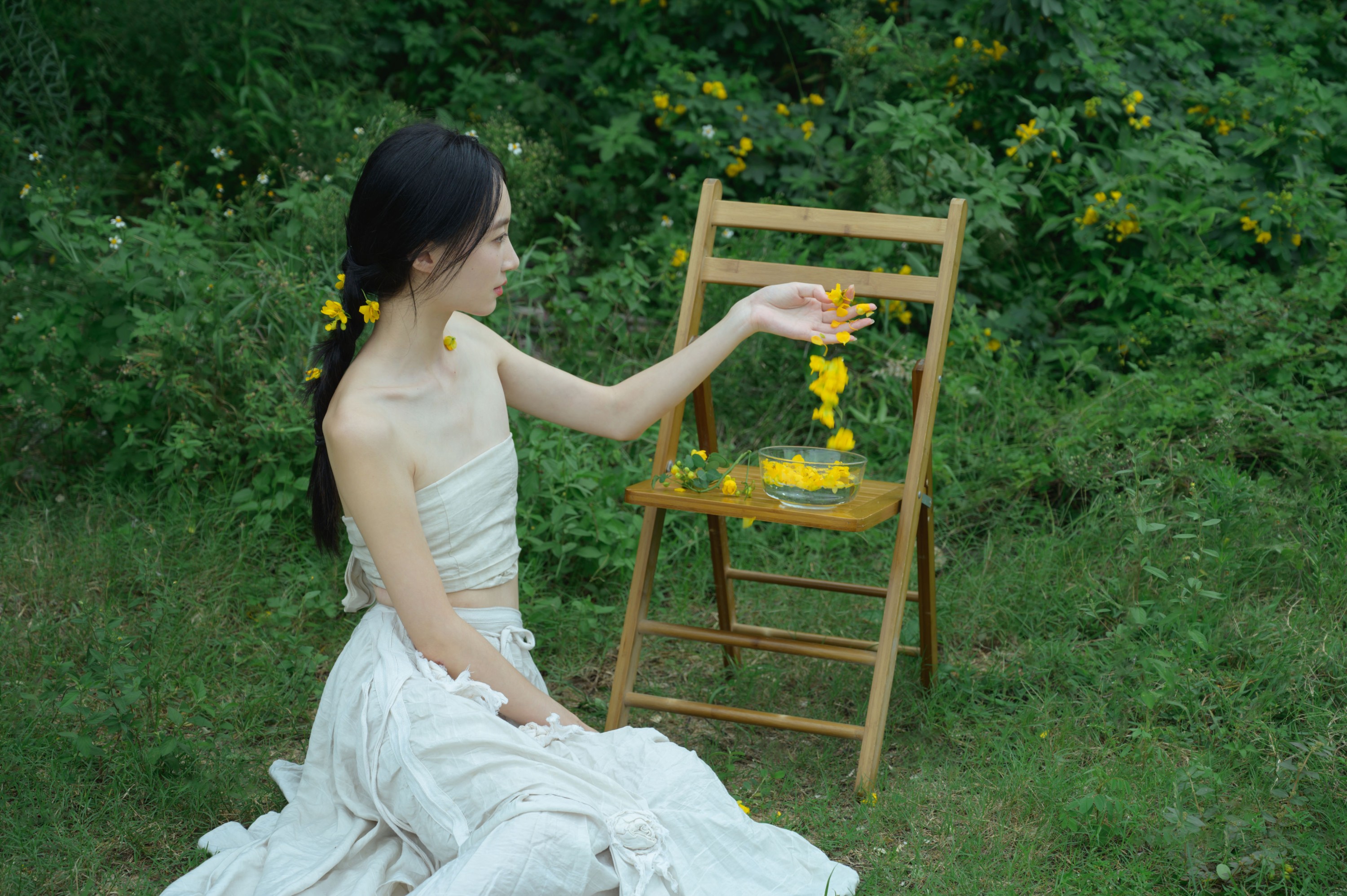 阿吉缘子 – 《黄槐花开》[18P]