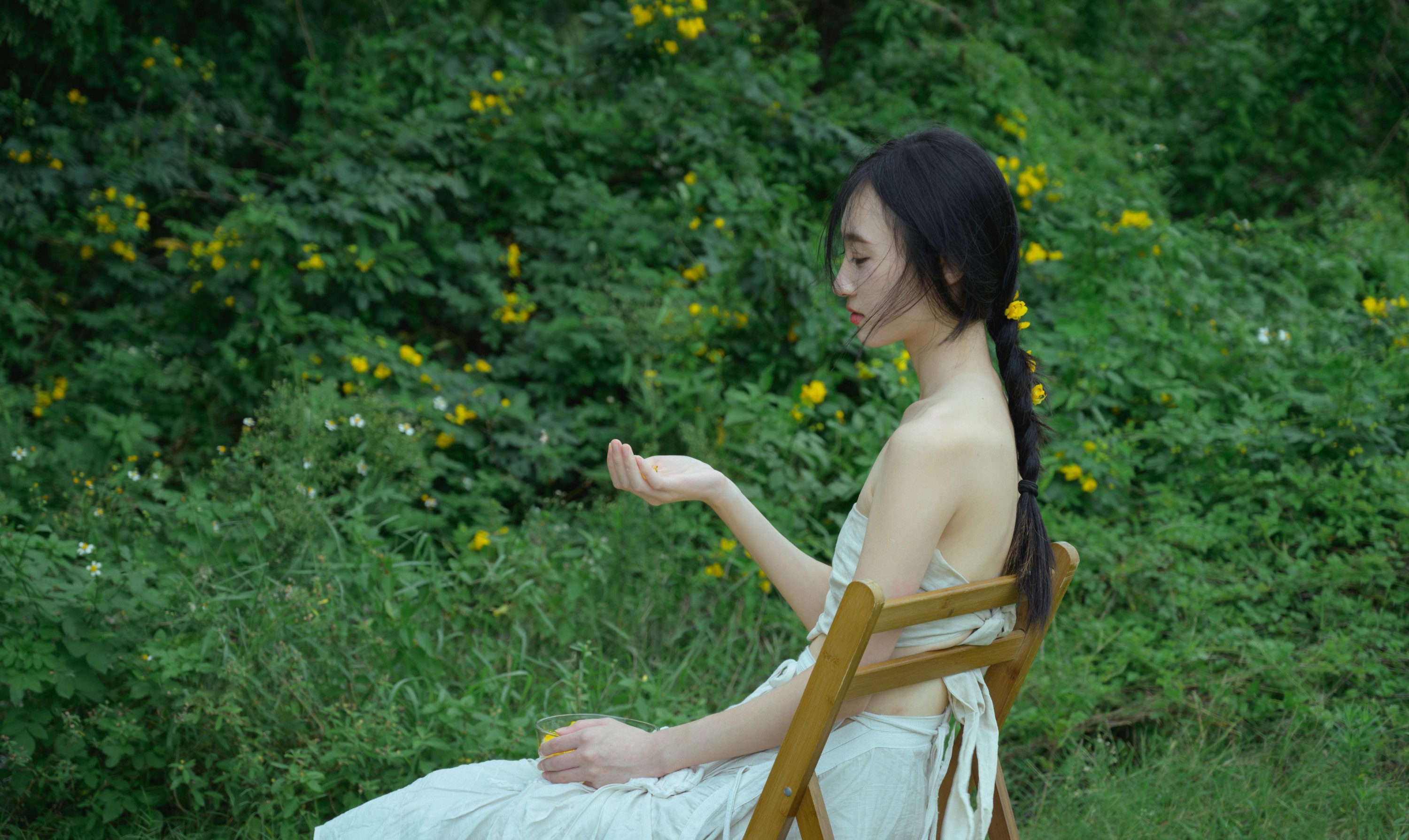 阿吉缘子 – 《黄槐花开》[18P]