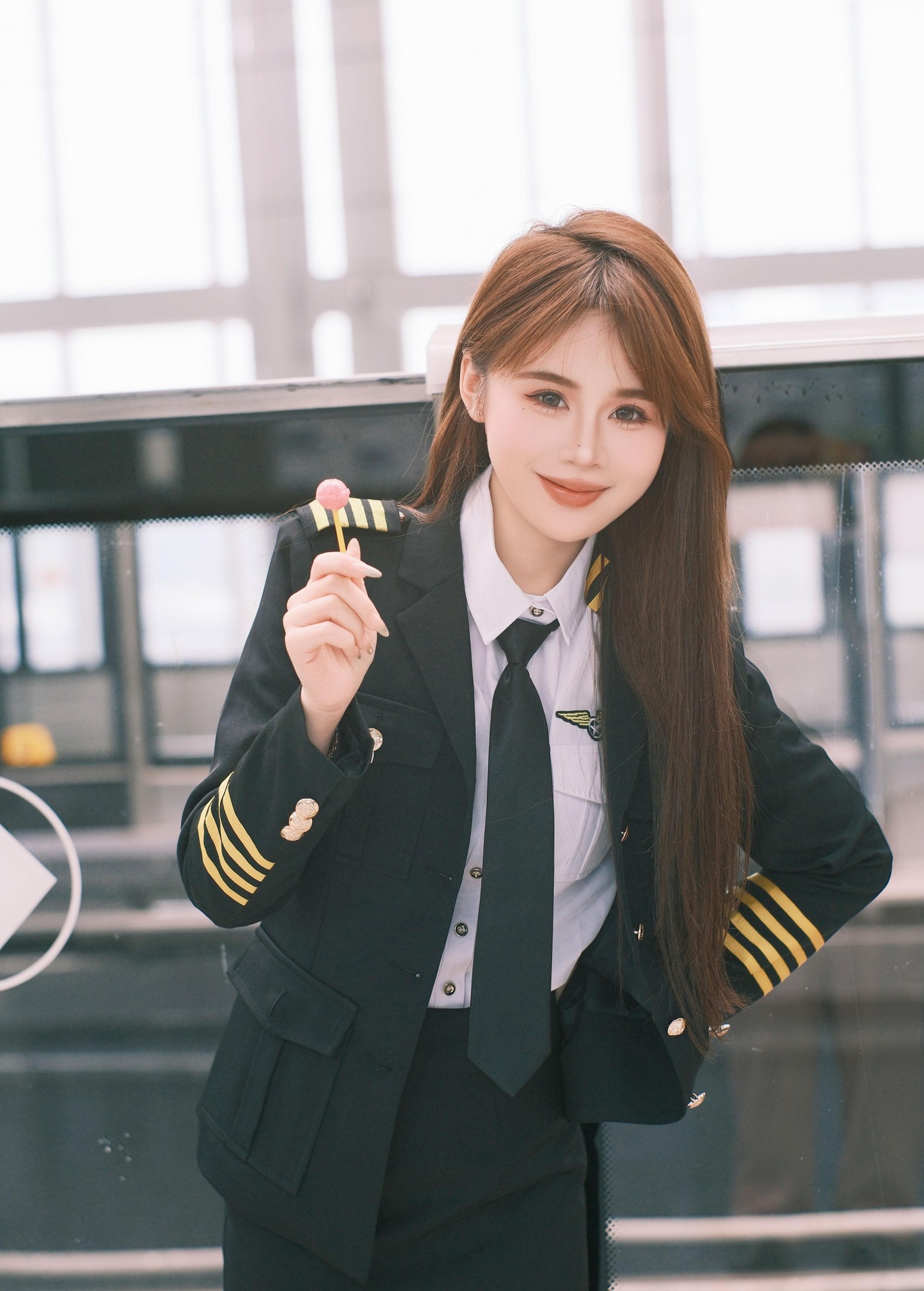 泡芙小方 – 《地铁站随拍》[20P] 插图2