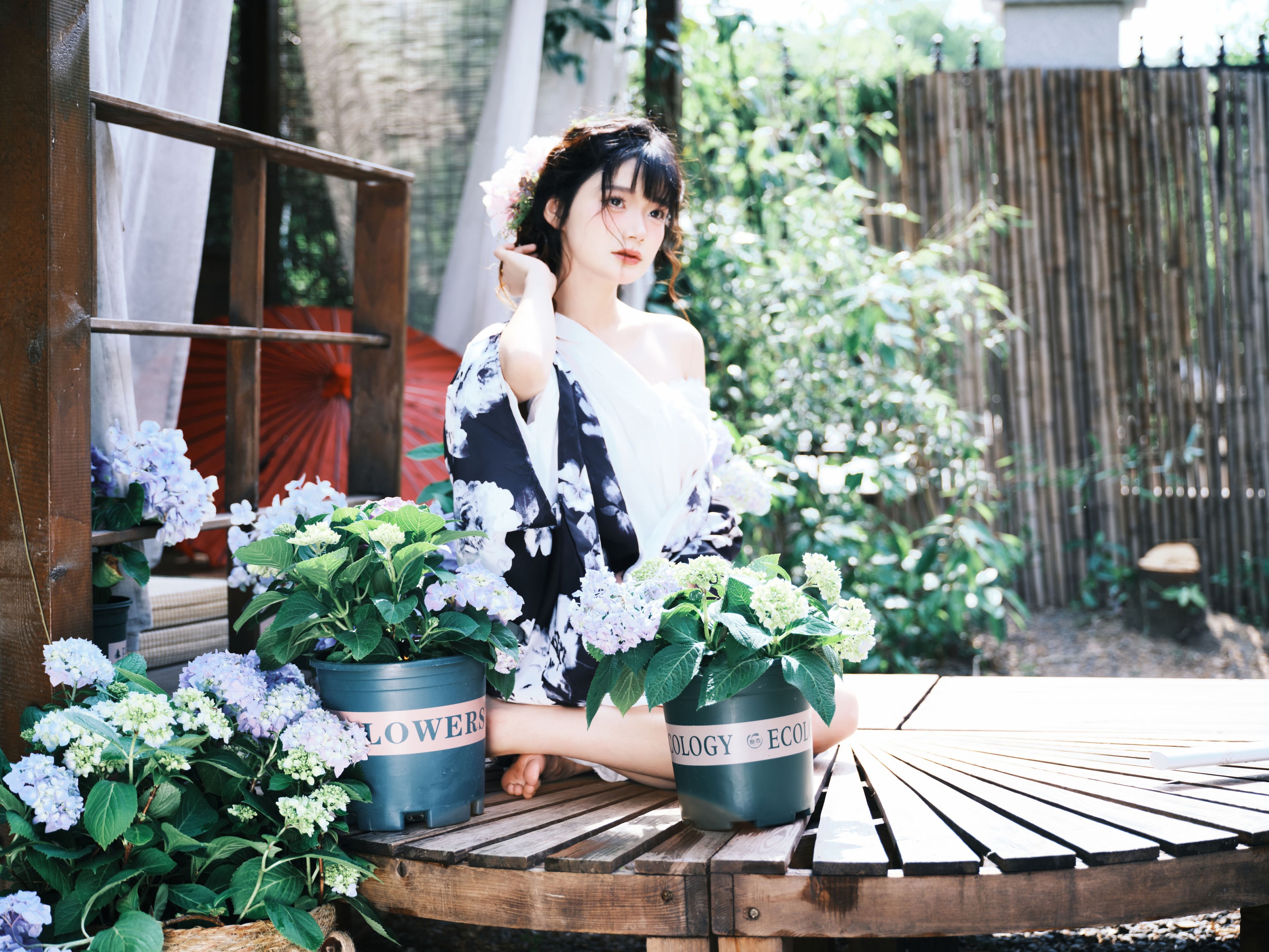 小山早见 – 《和服少女绣球剑》[47P]